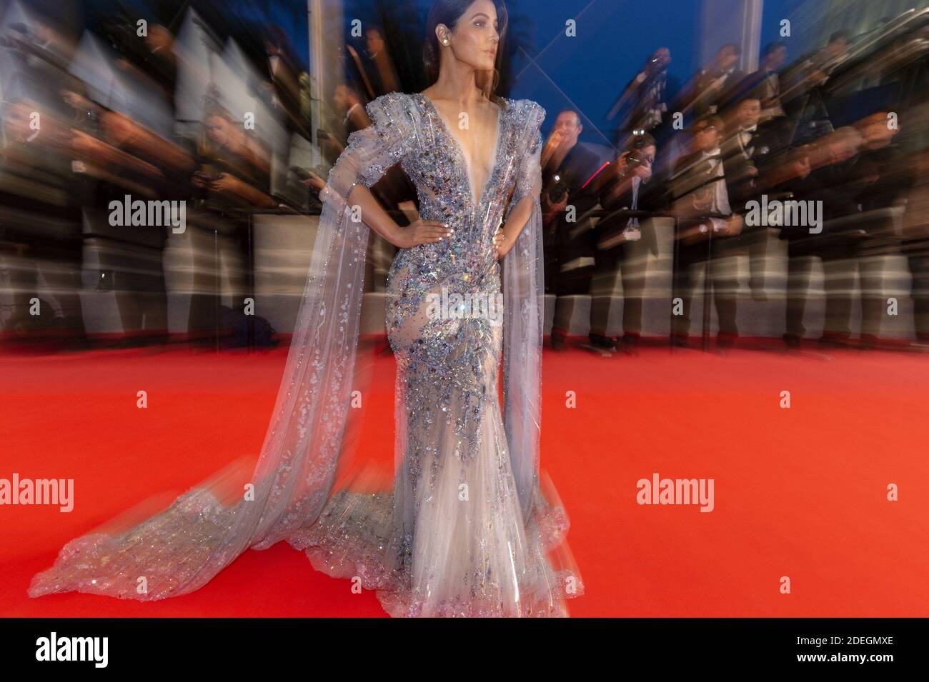 Hina Khan attends the screening of 'Bacurau' during the 72nd annual Cannes Film Festival on May 15, 2019 in Cannes, France. Photo by Lionel Hahn/ABACAPRESS.COM Stock Photo