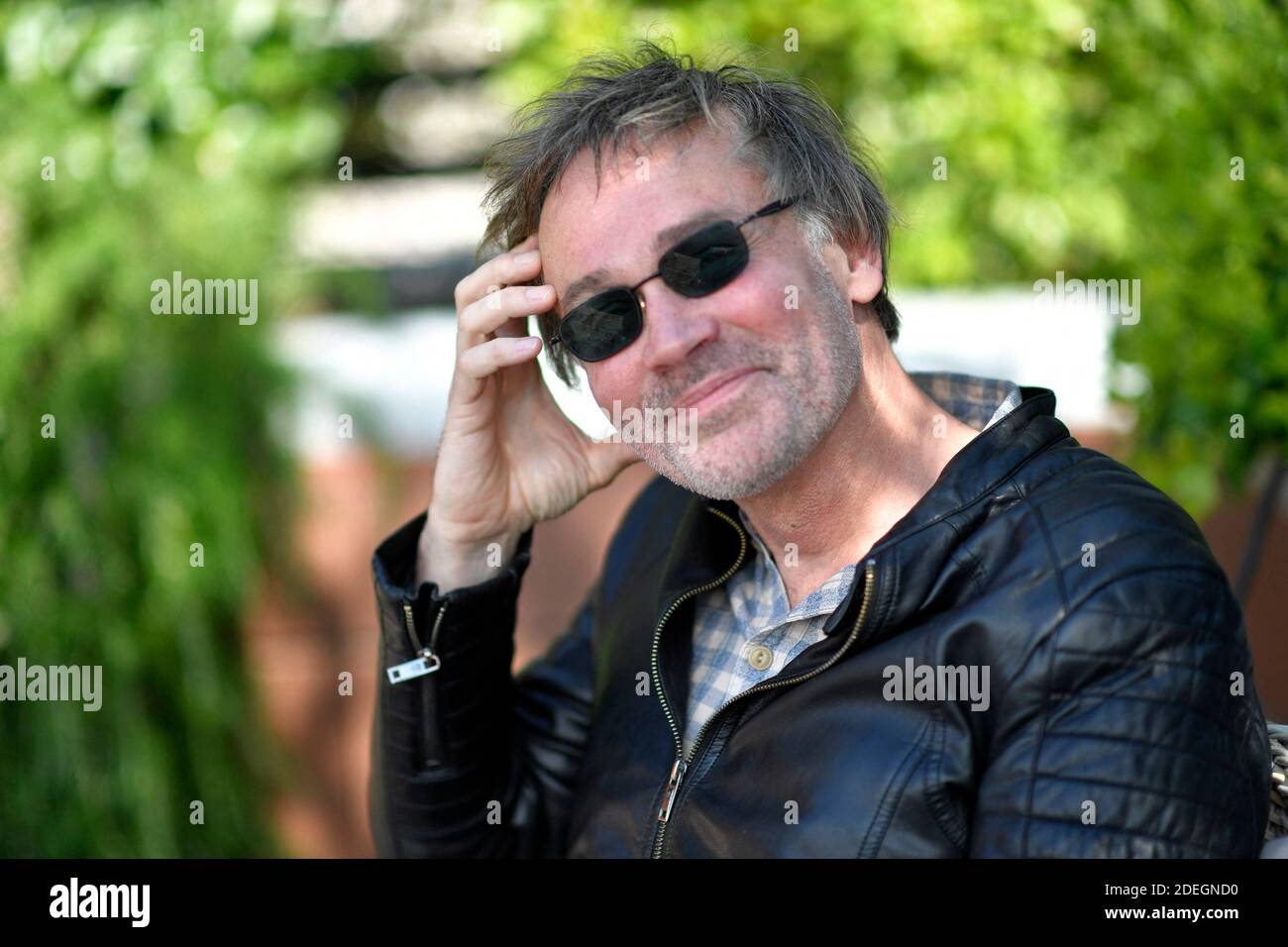 Exclusive. Alain Raoust attending a photo session for the movie Reve de ...