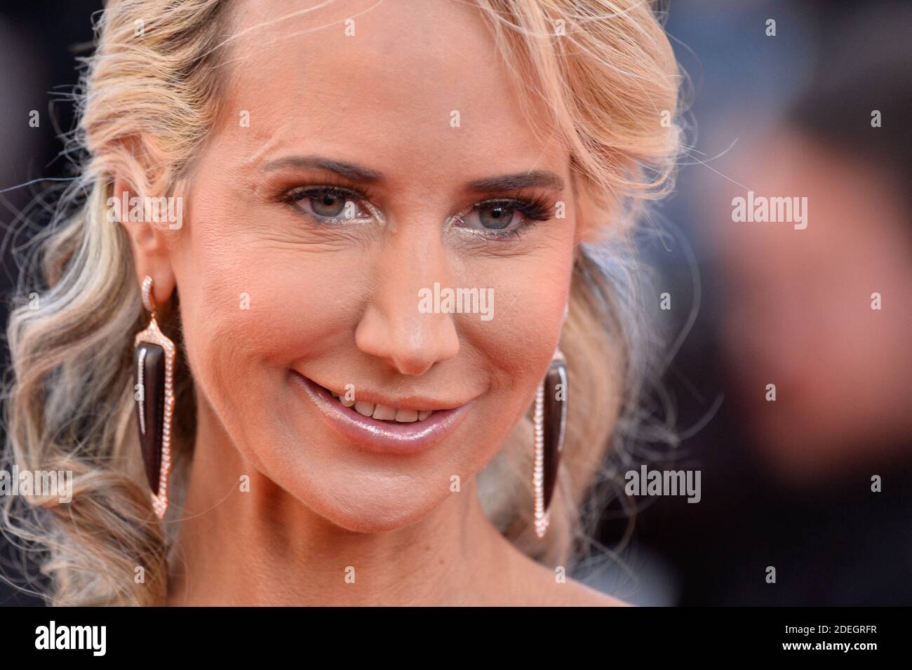 Lady Victoria Hervey attending the premiere of Rocketman as part as