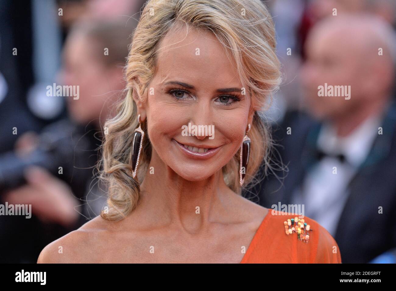 Lady Victoria Hervey attending the premiere of Rocketman as part as