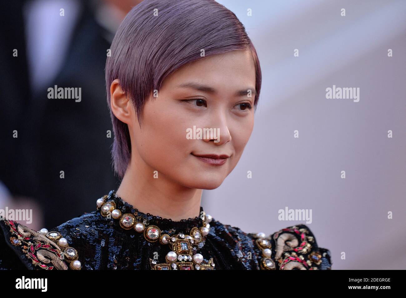 Chris Lee aka Li Yuchun attending the premiere of Rocketman as part as