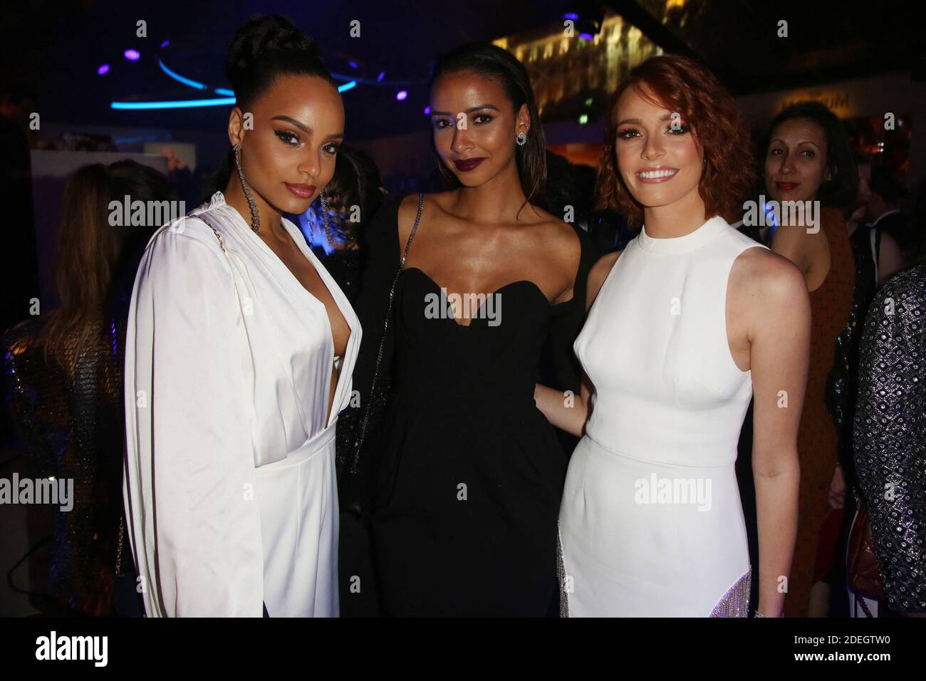 Alicia Aylies, Flora Coquerel and Maeva Coucke attending the "MAGNUM x