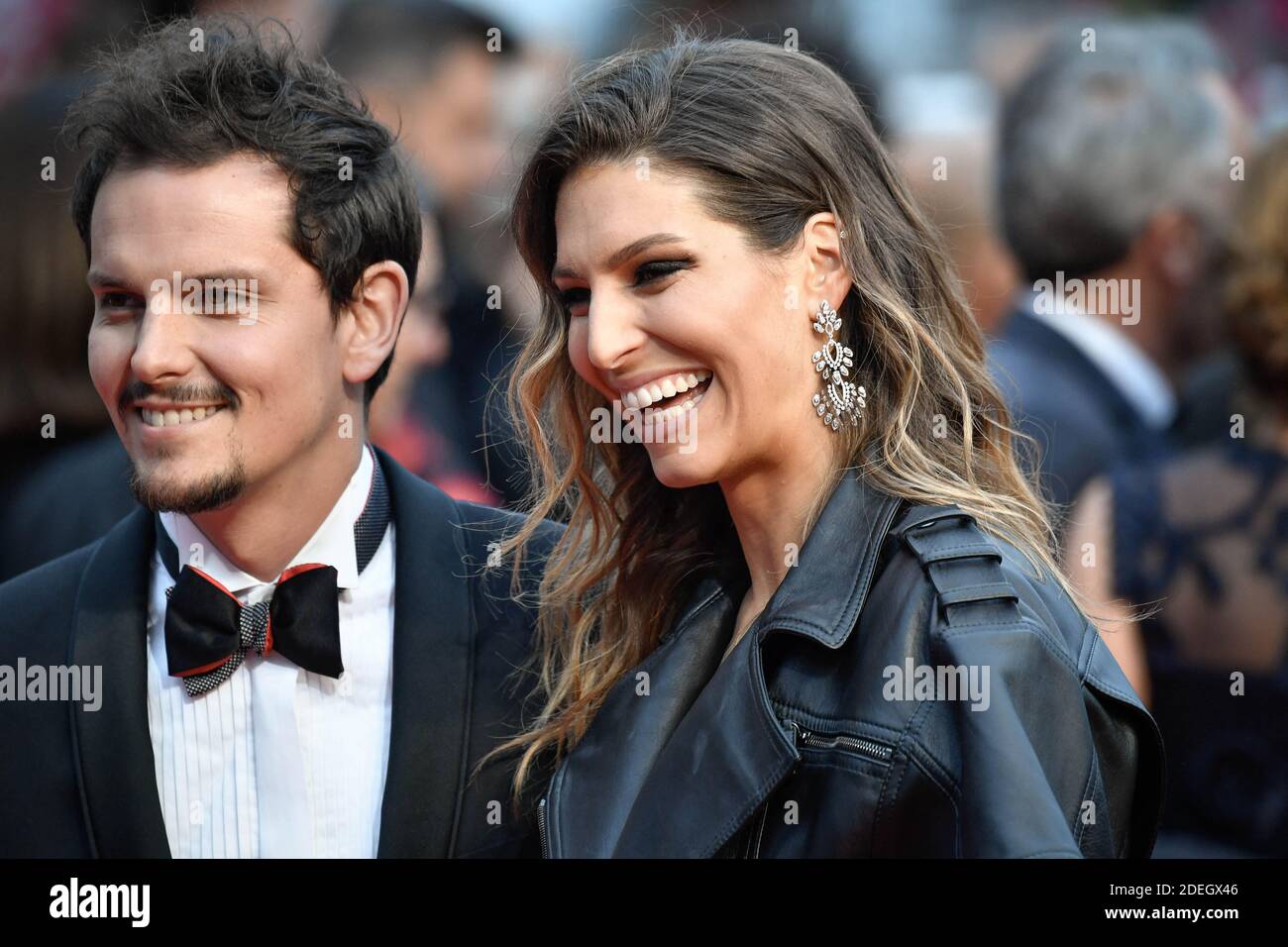 Laury Thilleman attending the premiere of Dolor Y Gloria during 72nd
