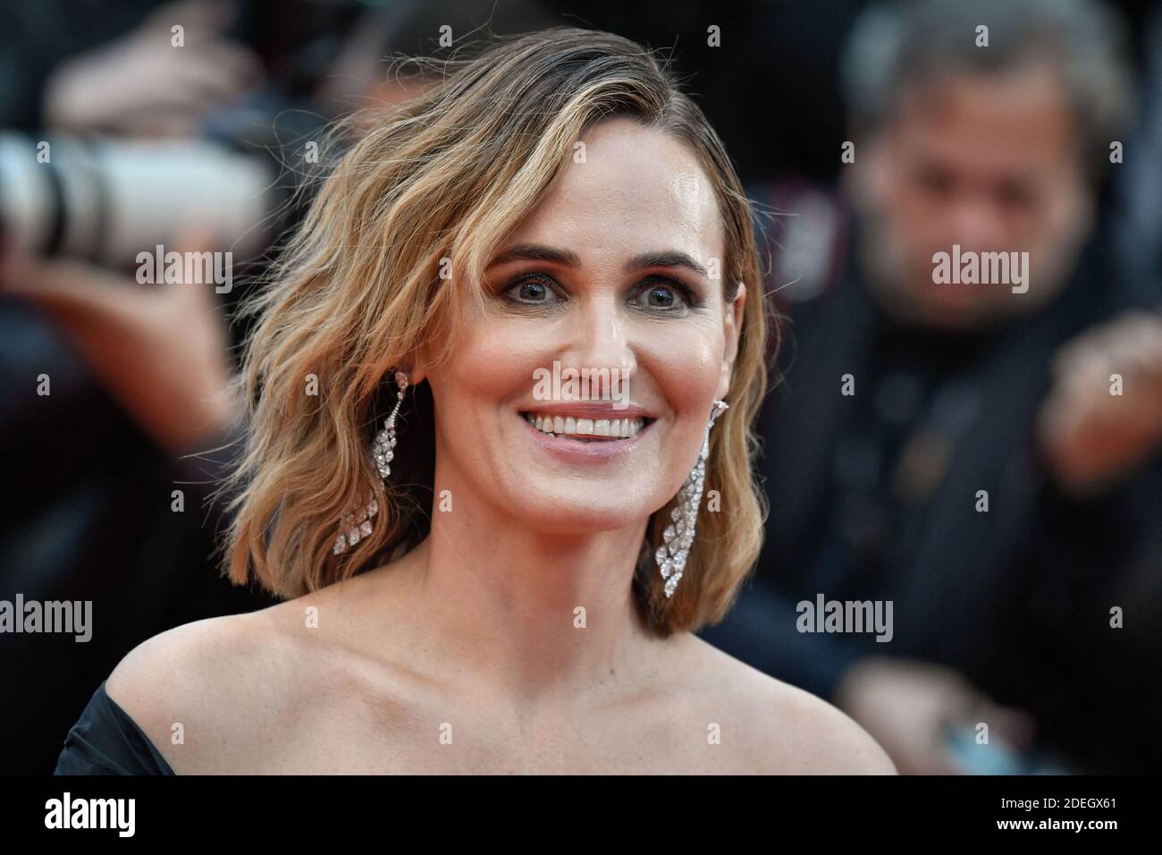 Judith Godreche attending the premiere of Dolor Y Gloria during 72nd