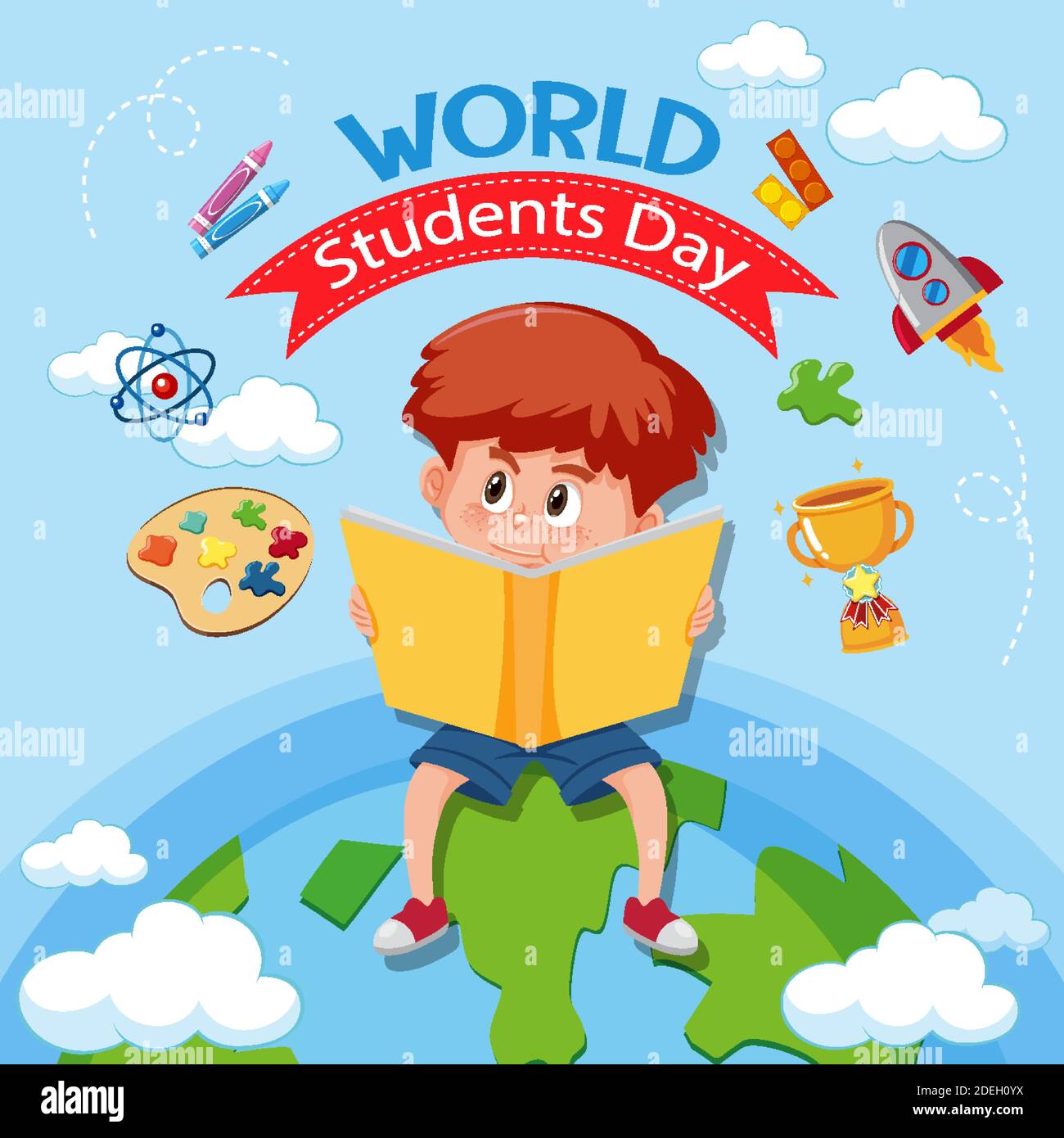 World student day icon illustration Stock Vector Image & Art Alamy