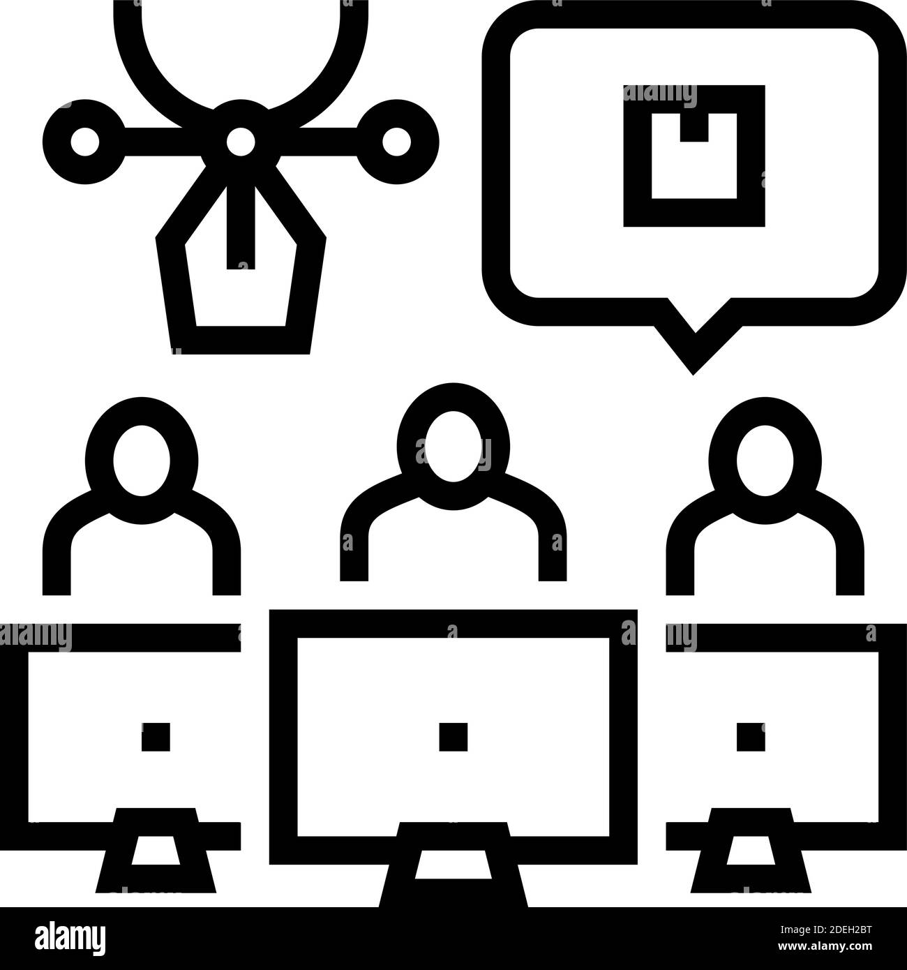 Command organization Black and White Stock Photos & Images - Alamy