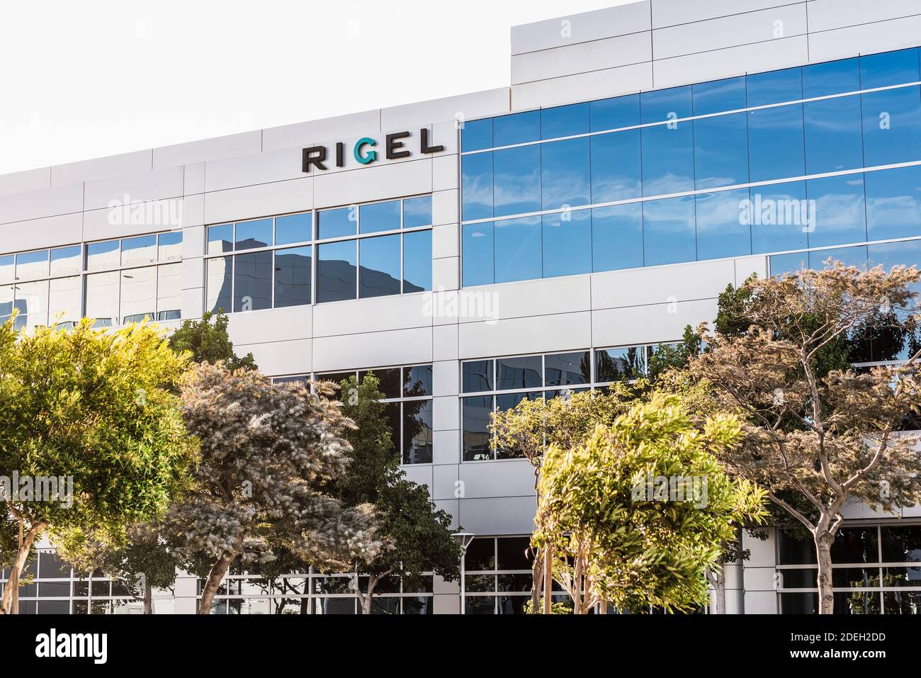 Sep 21, 2020 South San Francisco / CA / USA Rigel HQ in Silicon