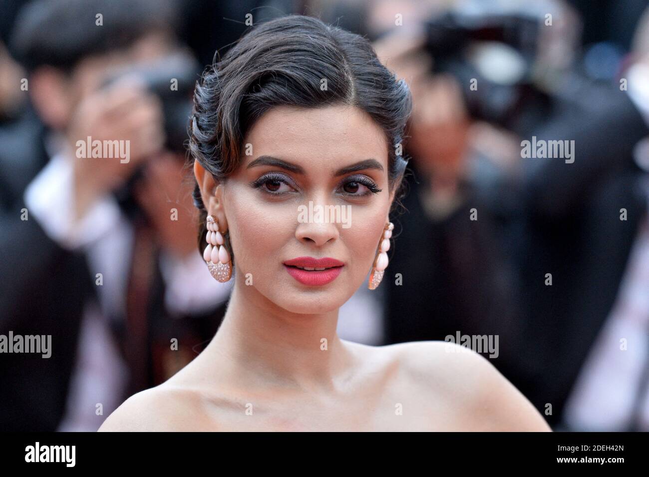 Indian model Diana Penty attending the premiere of The Hidden Life