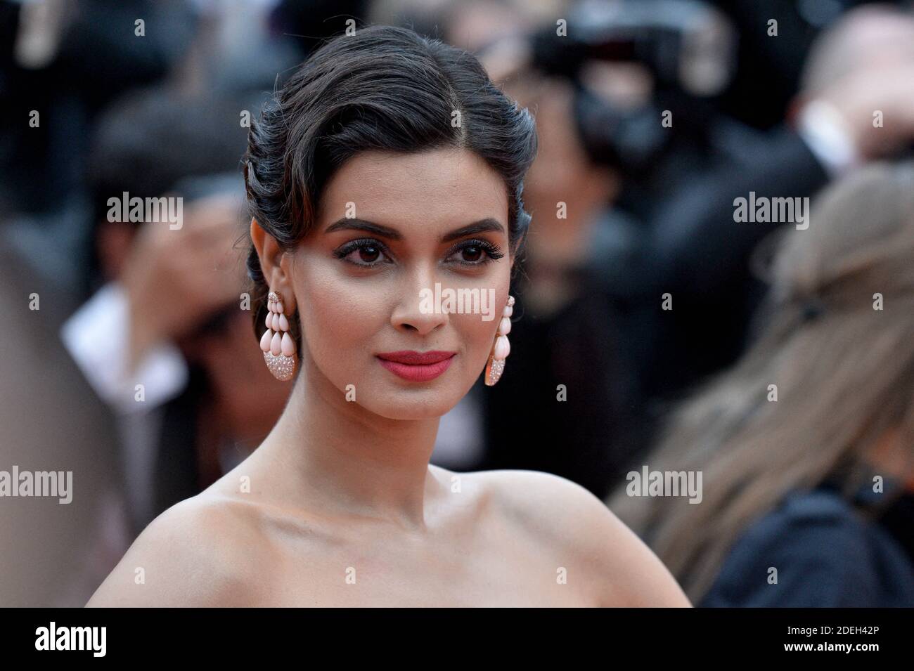 Indian model Diana Penty attending the premiere of The Hidden Life