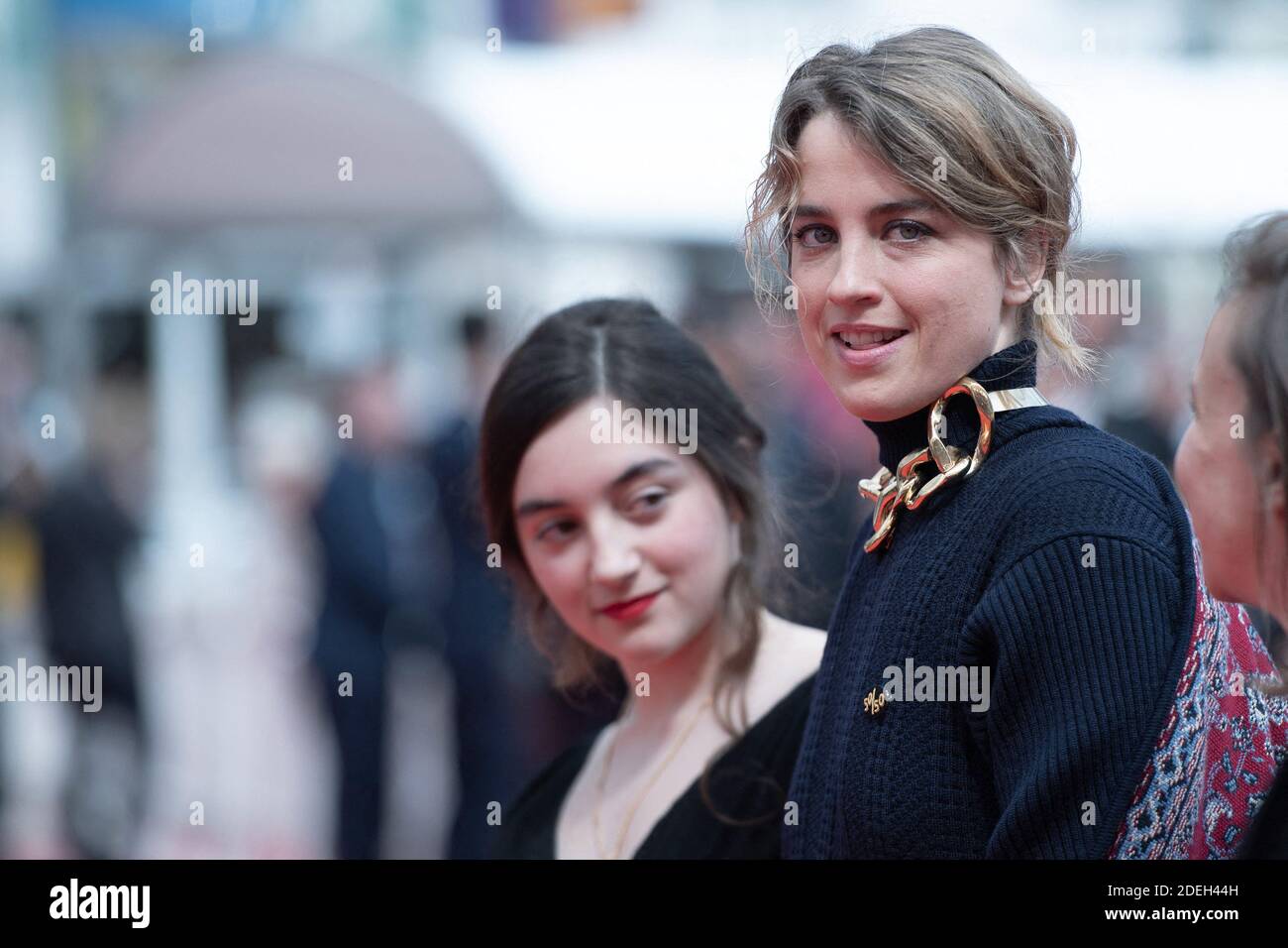 Luana Bajrami and Adele Haenel attending the Portrait de la Jeune Fille