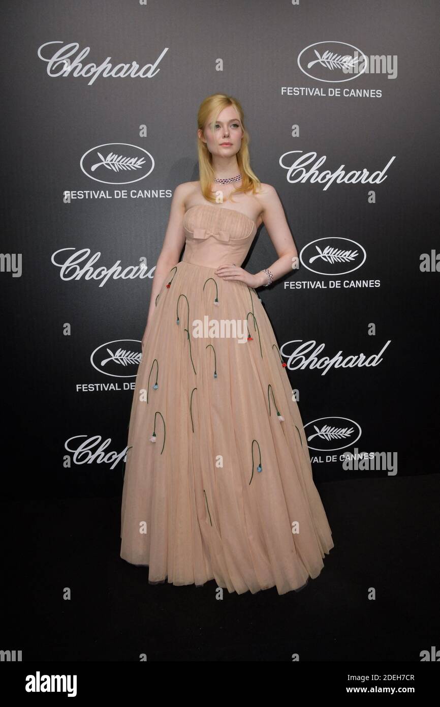 Elle Fanning attending the Chopard Trophy at Agora during 72nd