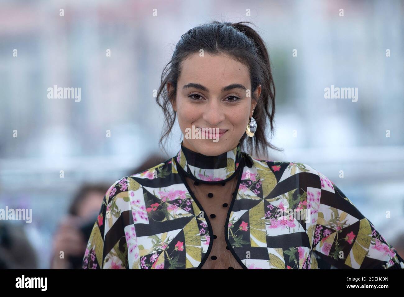 Camelia Jordana attending the Haut Les Filles Photocall as part of the
