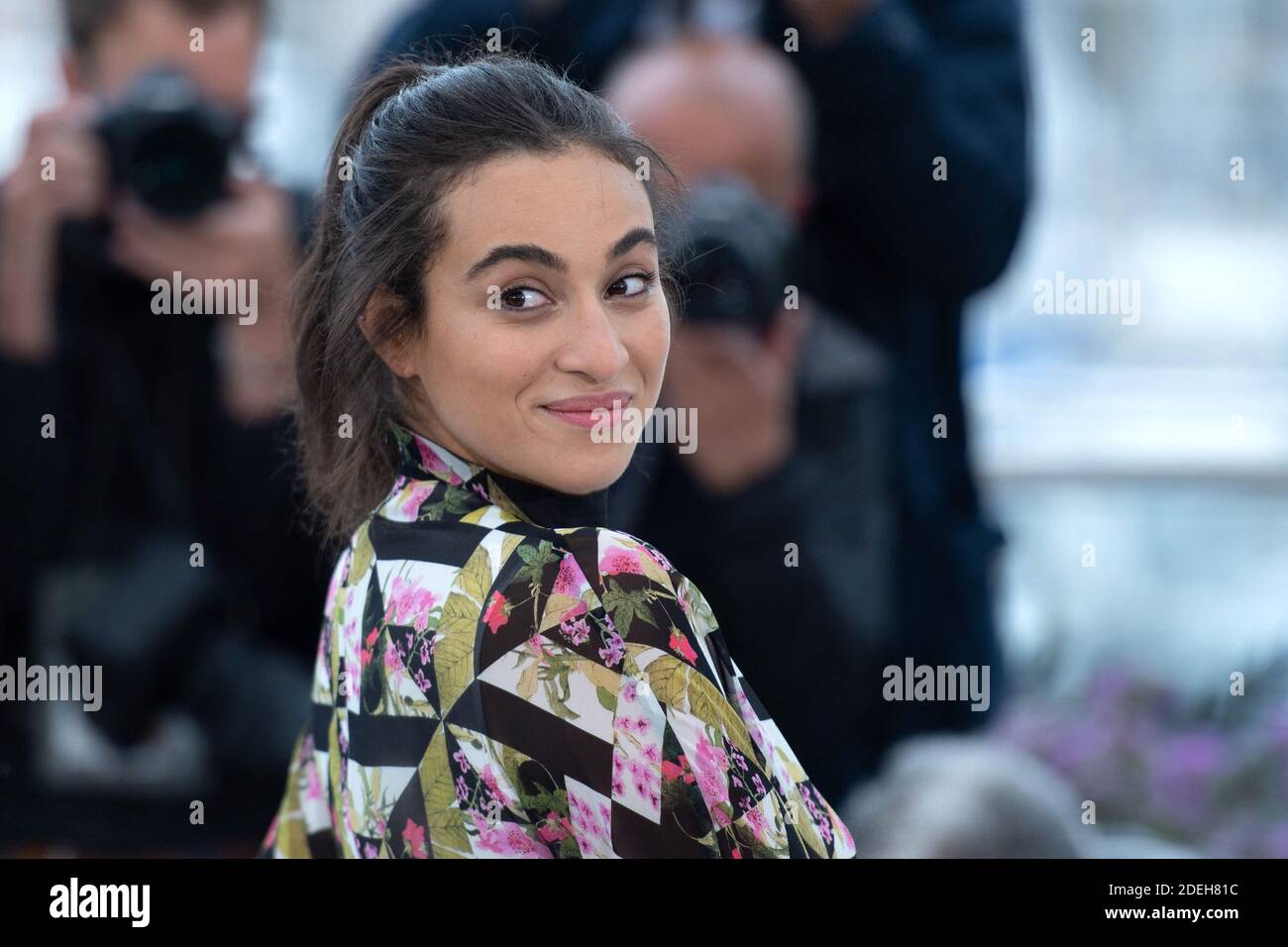 Camelia Jordana attending the Haut Les Filles Photocall as part of the
