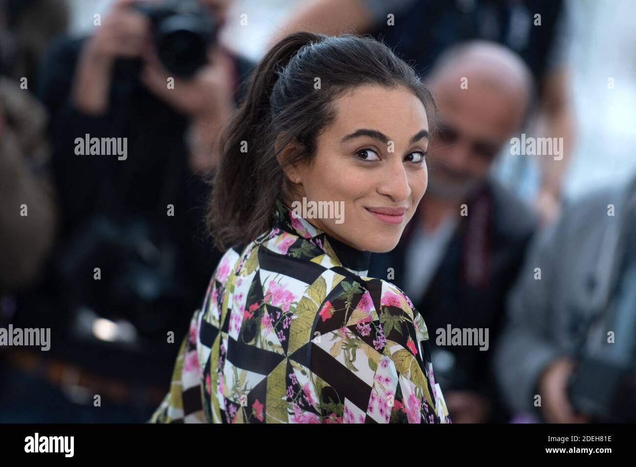 Camelia Jordana attending the Haut Les Filles Photocall as part of the