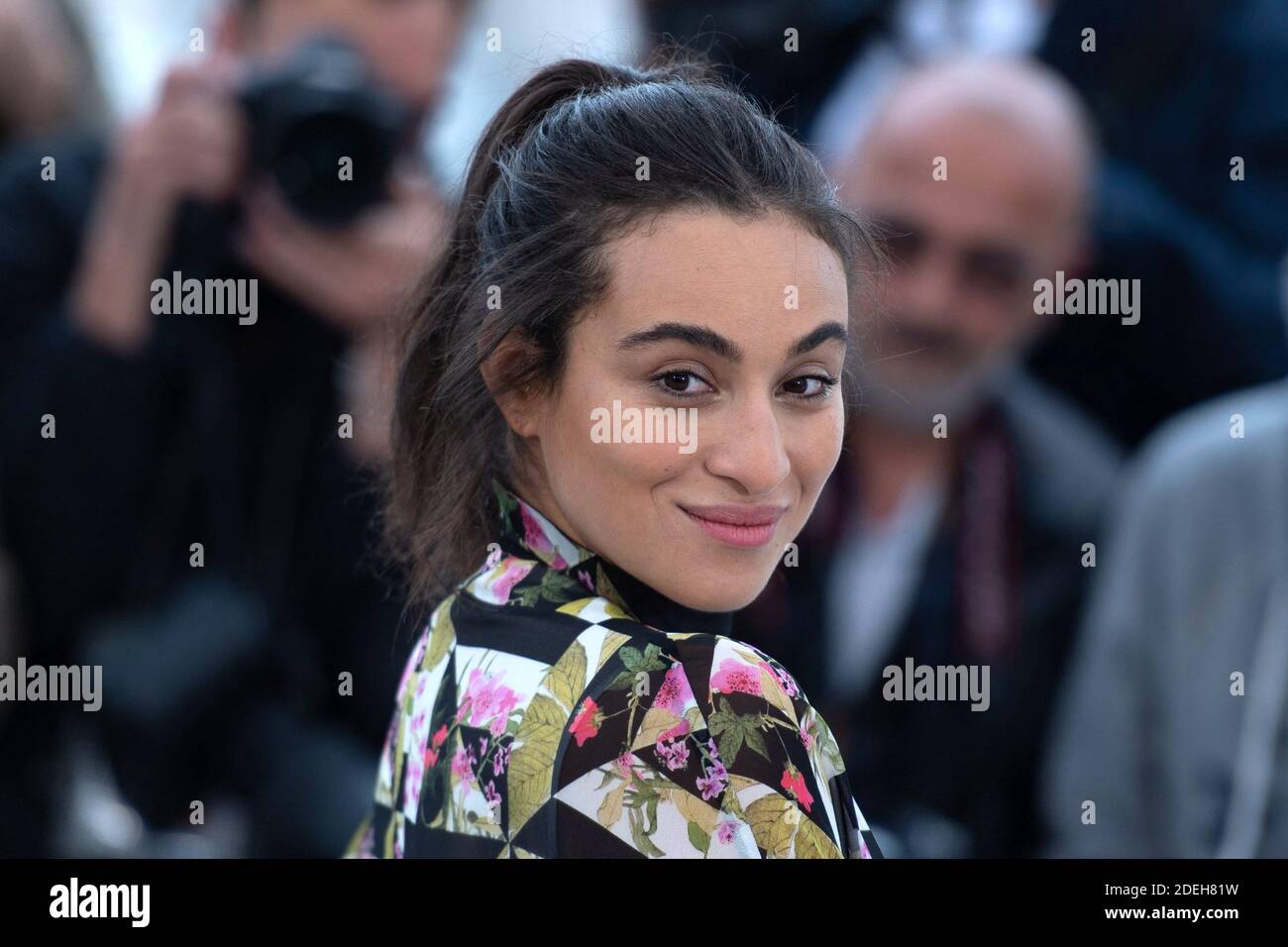 Camelia Jordana attending the Haut Les Filles Photocall as part of the