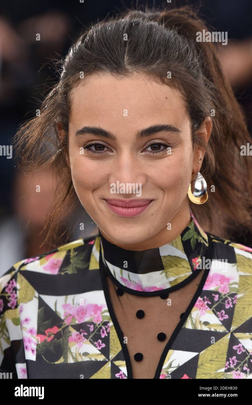 Camelia Jordana attends the photocall for "Haut Les Filles" during the