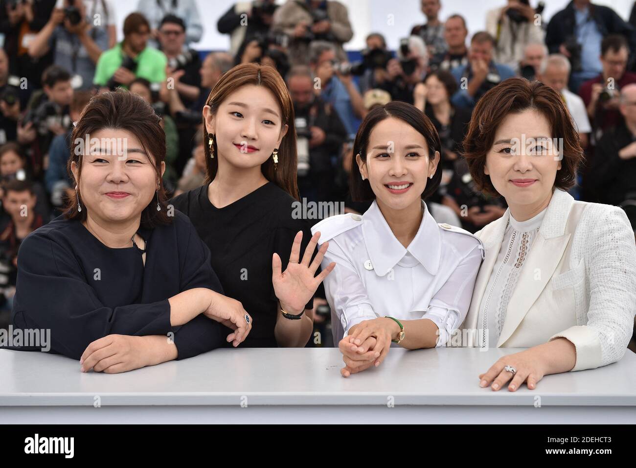 Lee Jung-Eun, Park So-dam, Cho Yeo-jeong and Chang Hyae-Jin attend the