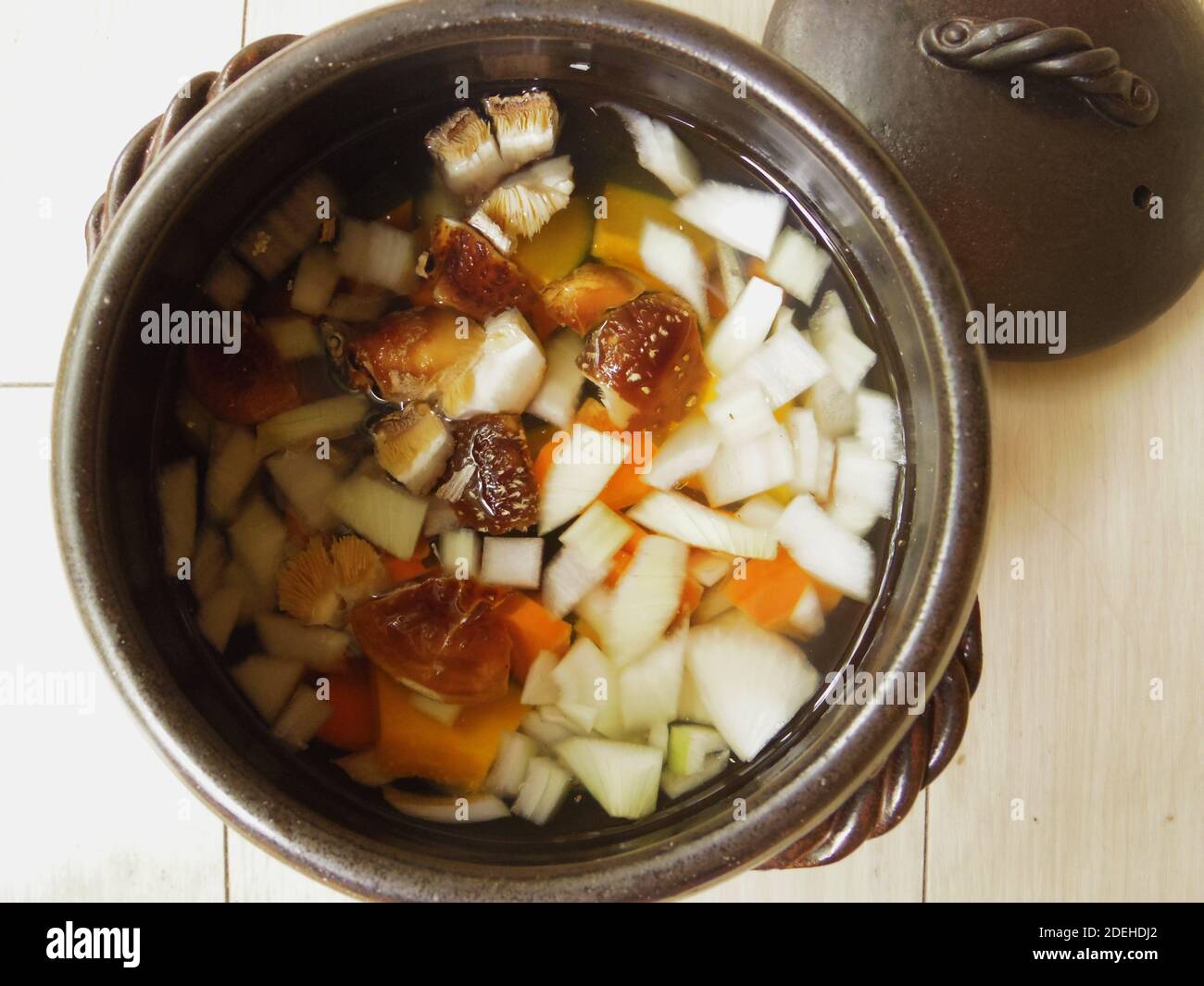 Soup of Root Vegetable, Japanese Food Stock Photo Alamy