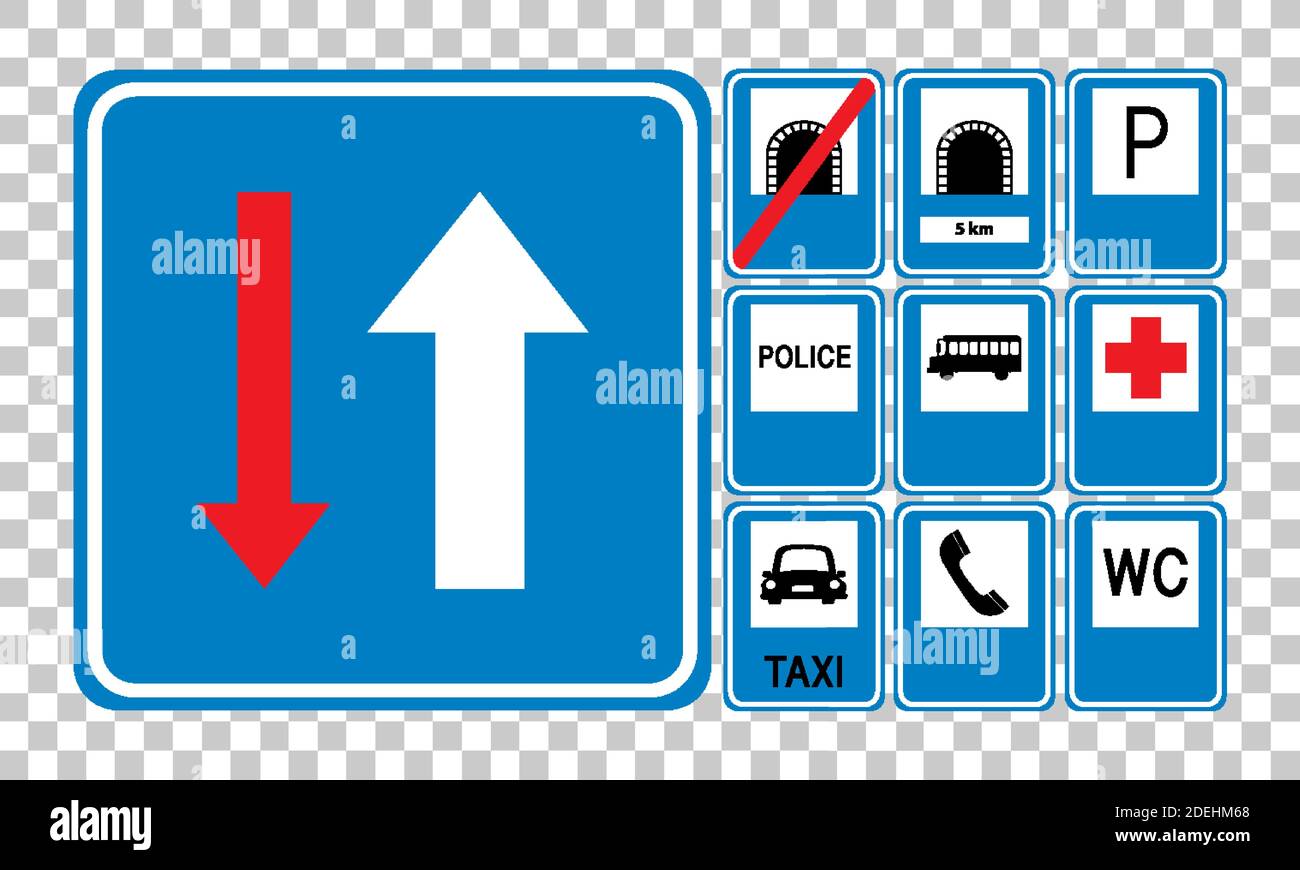 Informatory Traffic Signs