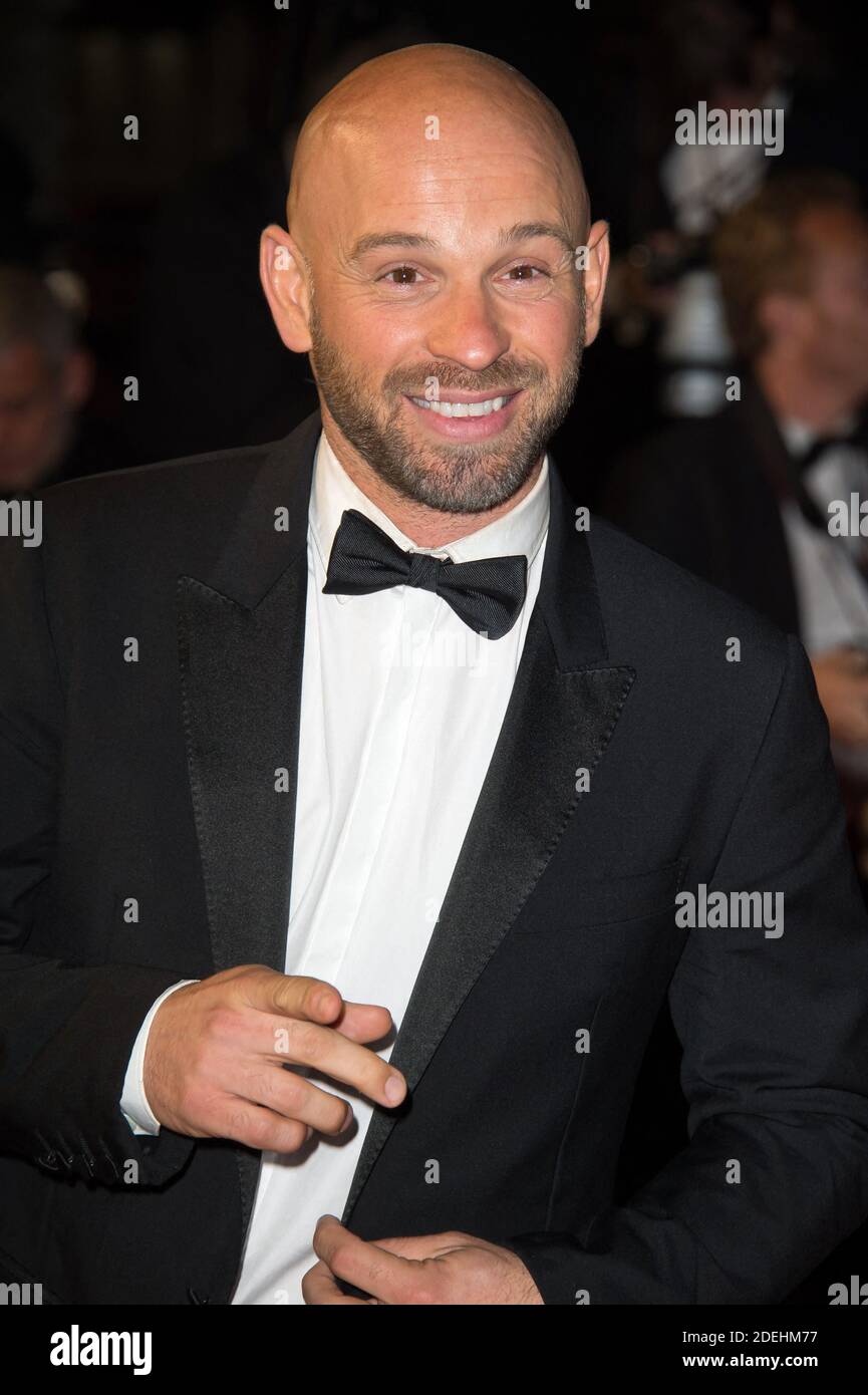 Franck Gastambide arriving on the red carpet of &lsquo;Rambo First Blood