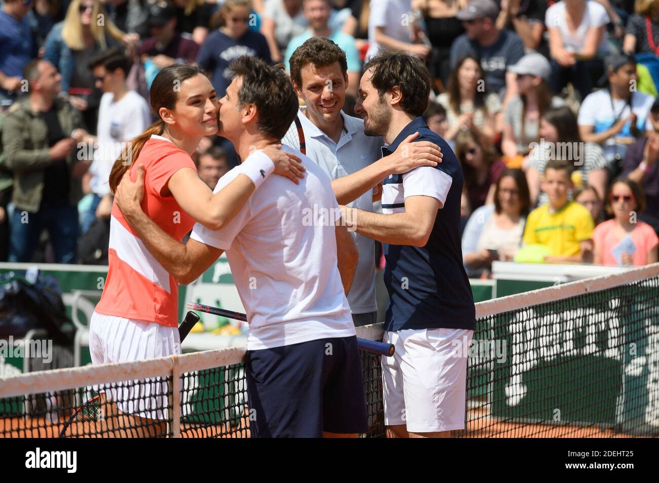Fabrice Santoro, Vianney, Marine Lorphelin and PaulHenri Mathieu