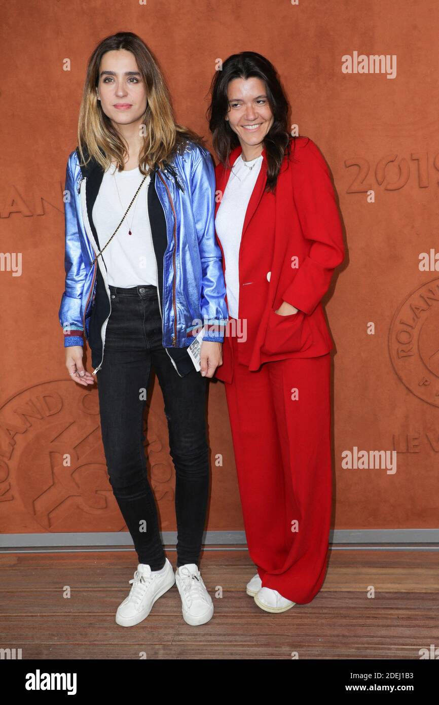 Victoria Olloqui and Hortense D'Esteve in Village during French Tennis