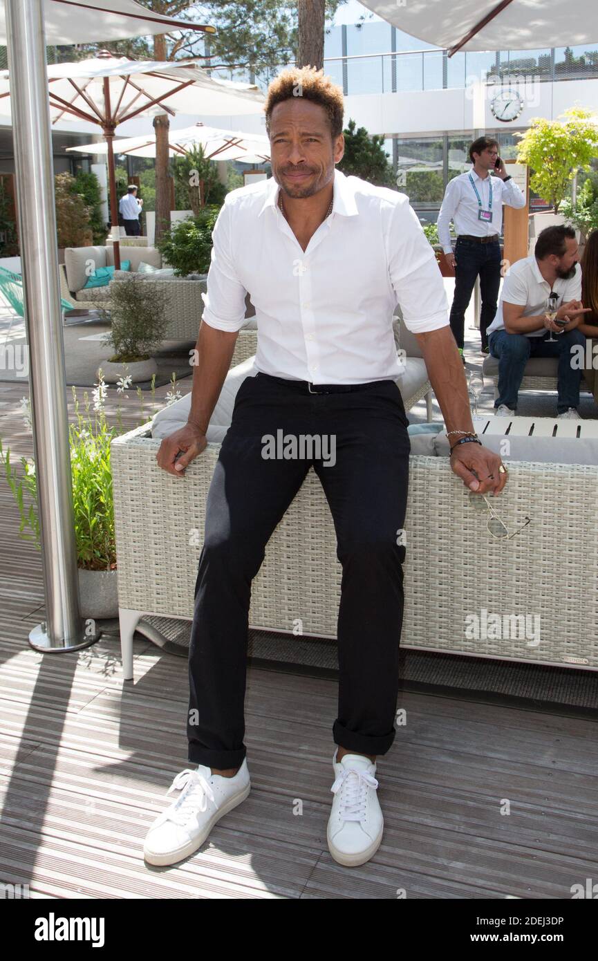 Gary Dourdan In Village During French Tennis Open At Roland Garros Arena On June 01 19 In Paris France Photo By Nasser Berzane Abacapress Com Stock Photo Alamy