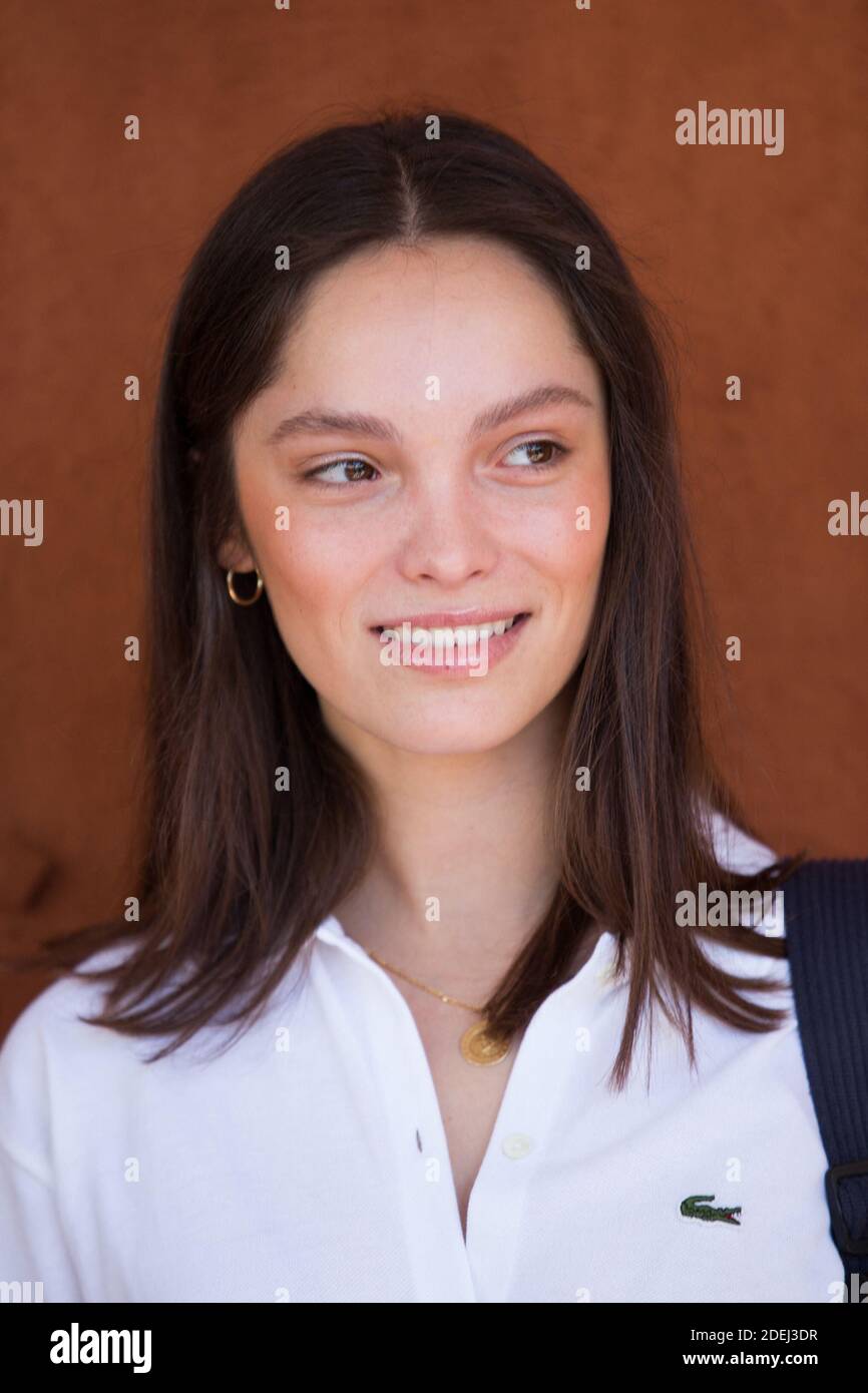 Lola Le Lann in Village during French Tennis Open at Roland-Garros