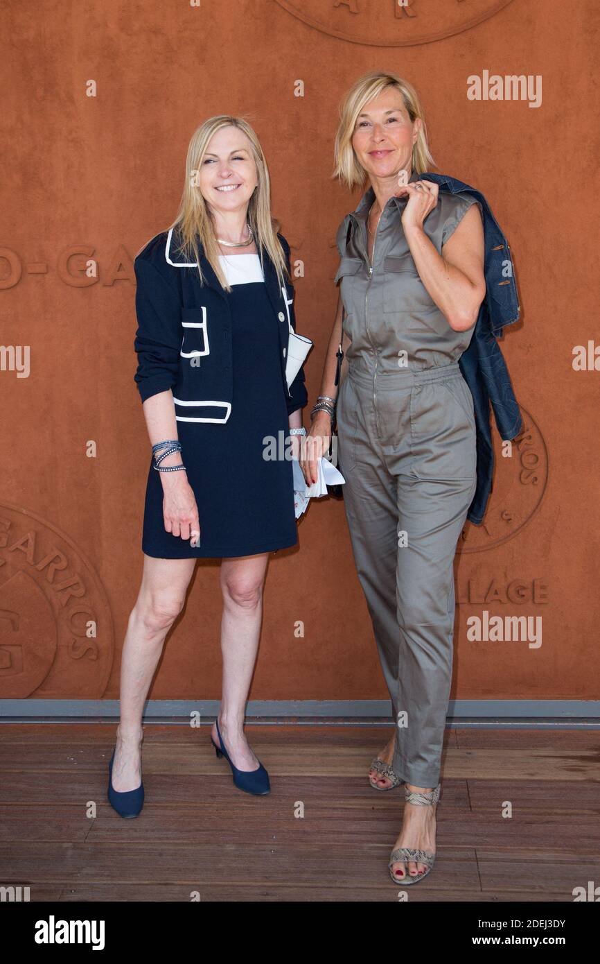 Isabelle Gounin Levy in Village during French Tennis Open at Roland-Garros  arena on June 01, 2019 in Paris, France. Photo by Nasser  BerzaneABACAPRESS.COM Stock Photo - Alamy