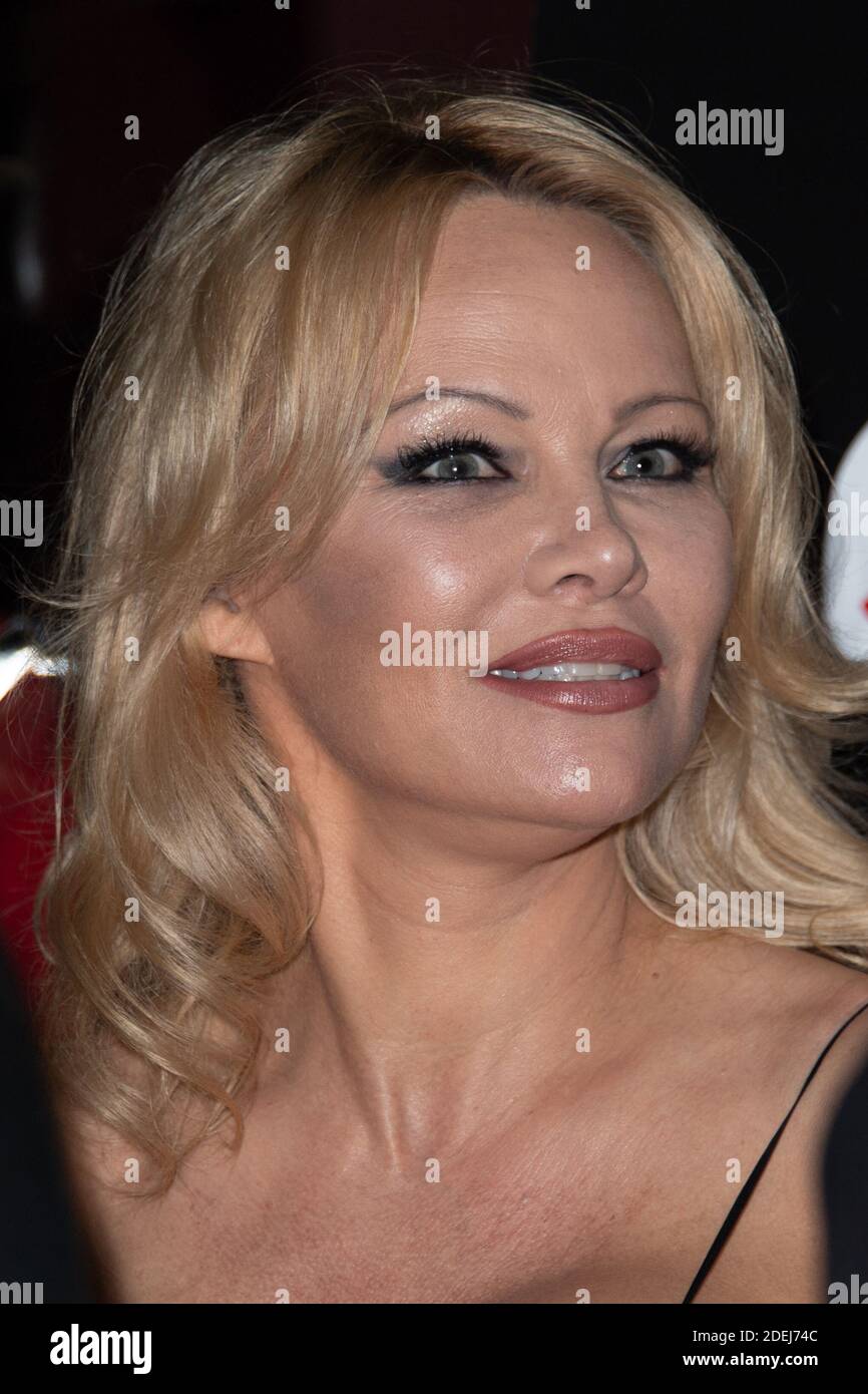 Pamela Anderson attending the Bionic ShowGirl Premiere at the Crazy