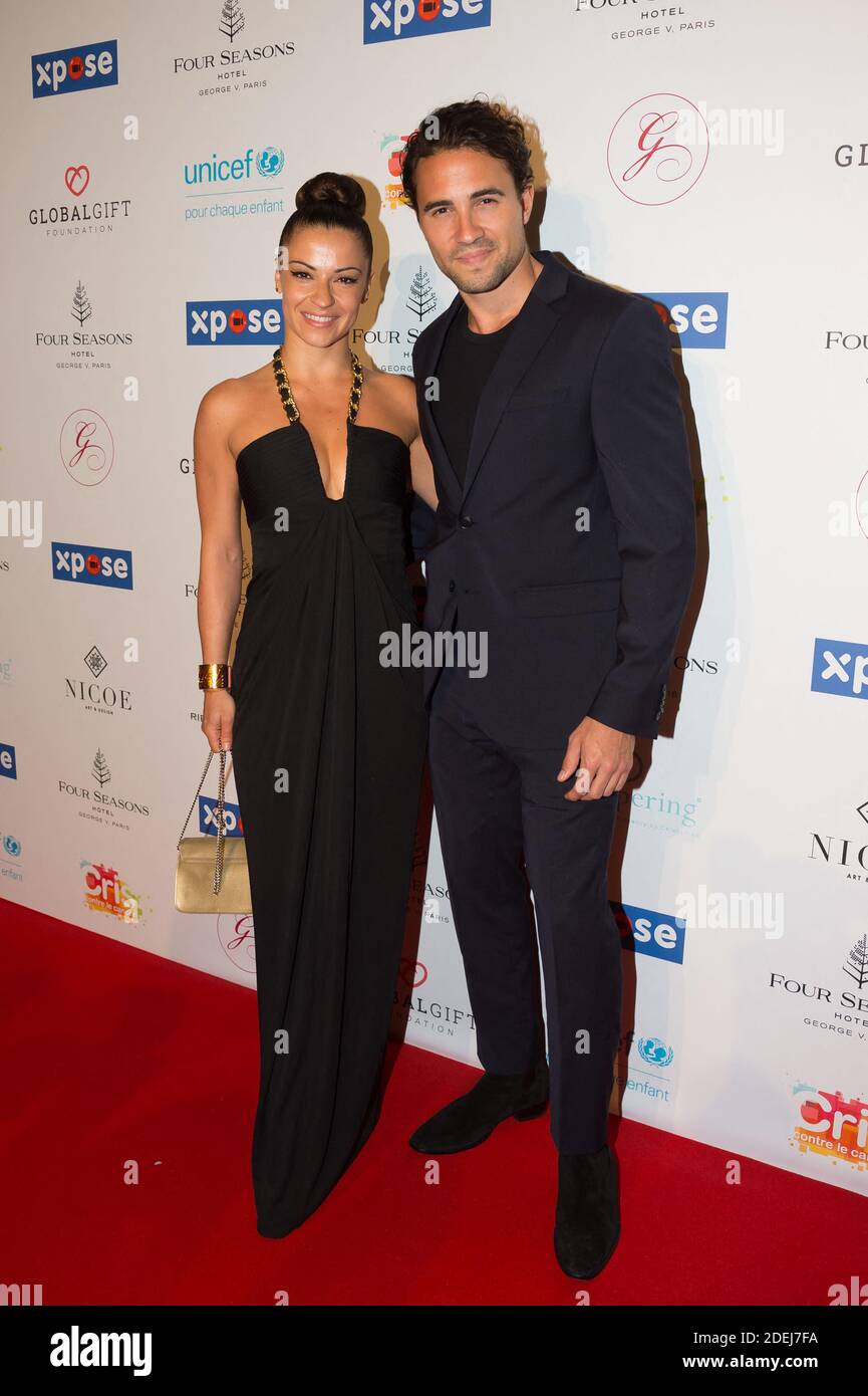 Denitsa Ikonomova and Olivier Dion attending the Global Gift Gala in