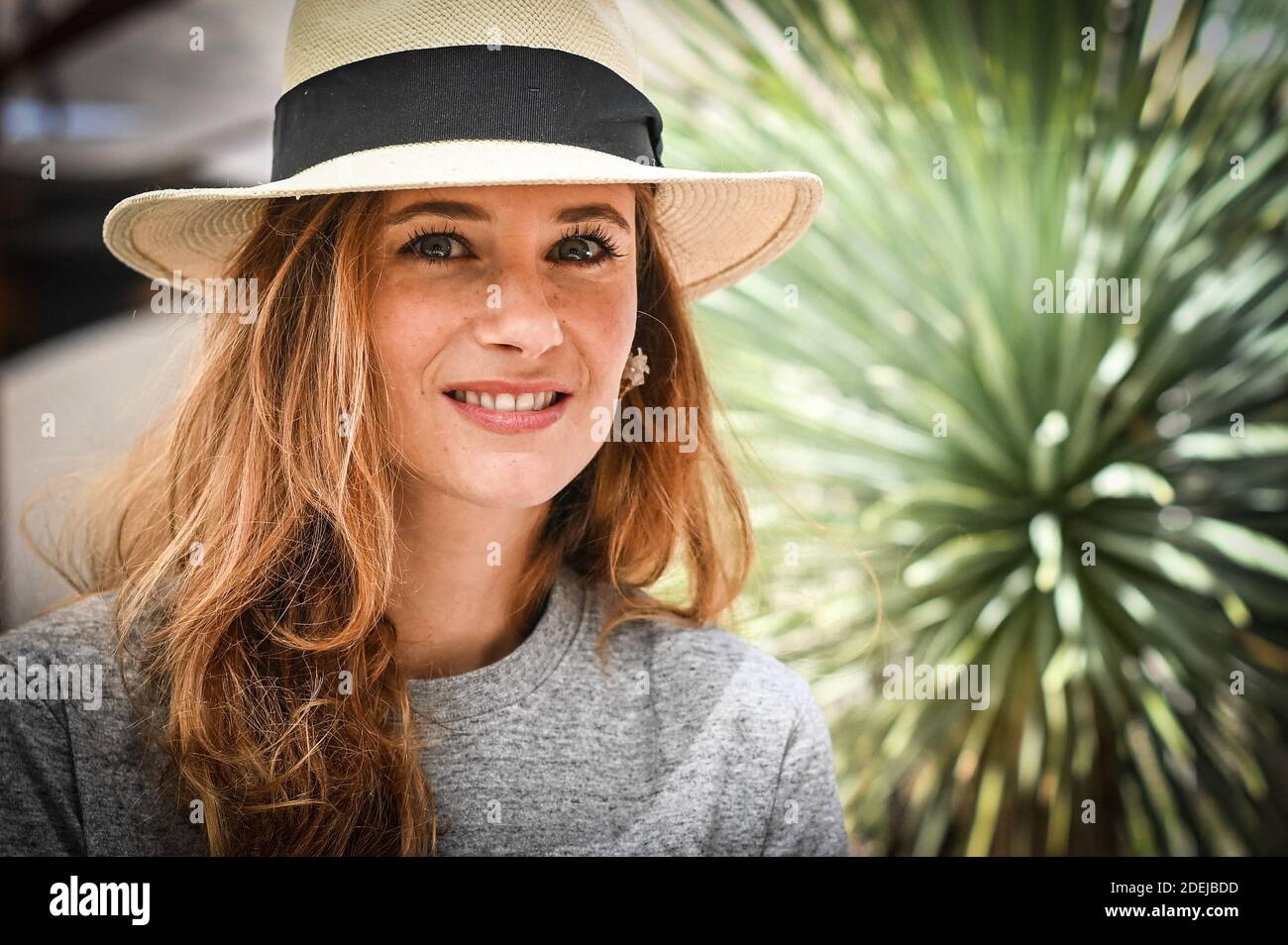 Melanie Bernier in Village during French Tennis Open at Roland-Garros