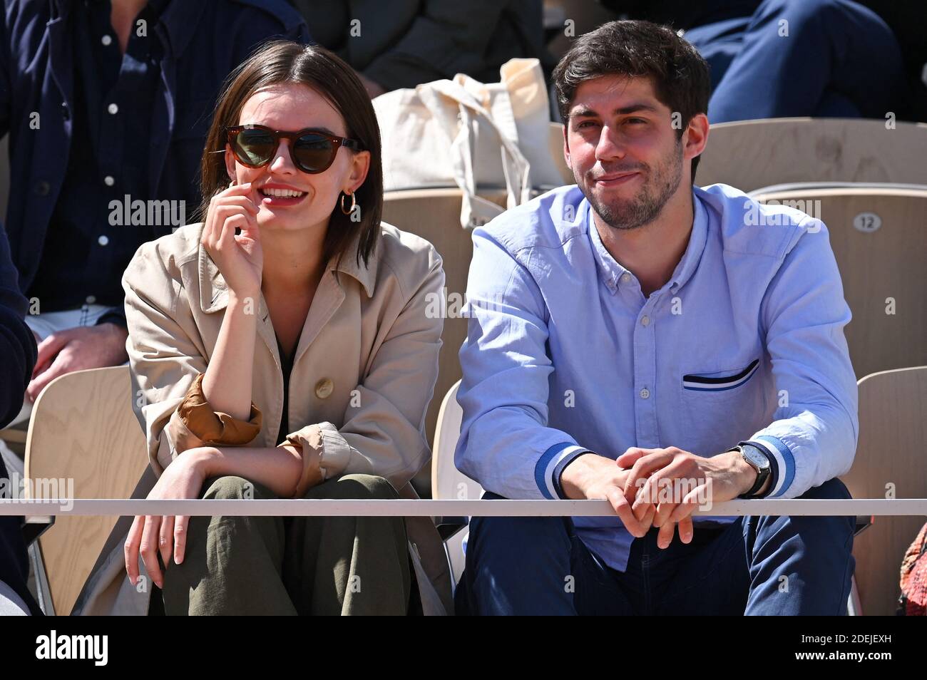Emma Mackey attends the 2019 French Tennis Open - Day Fourteen in