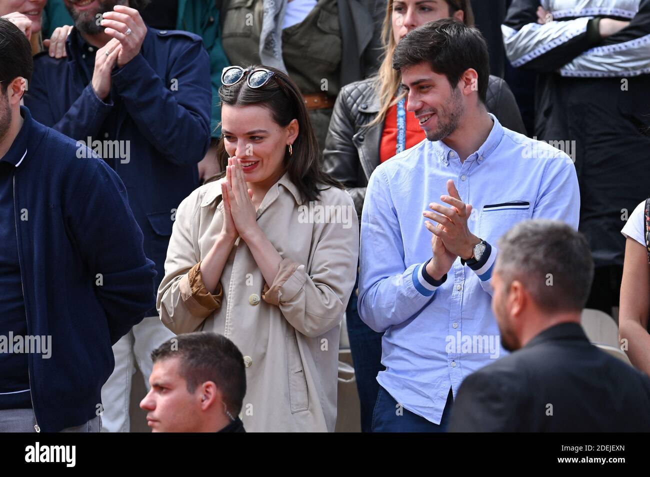 Emma Mackey attends the 2019 French Tennis Open - Day Fourteen in
