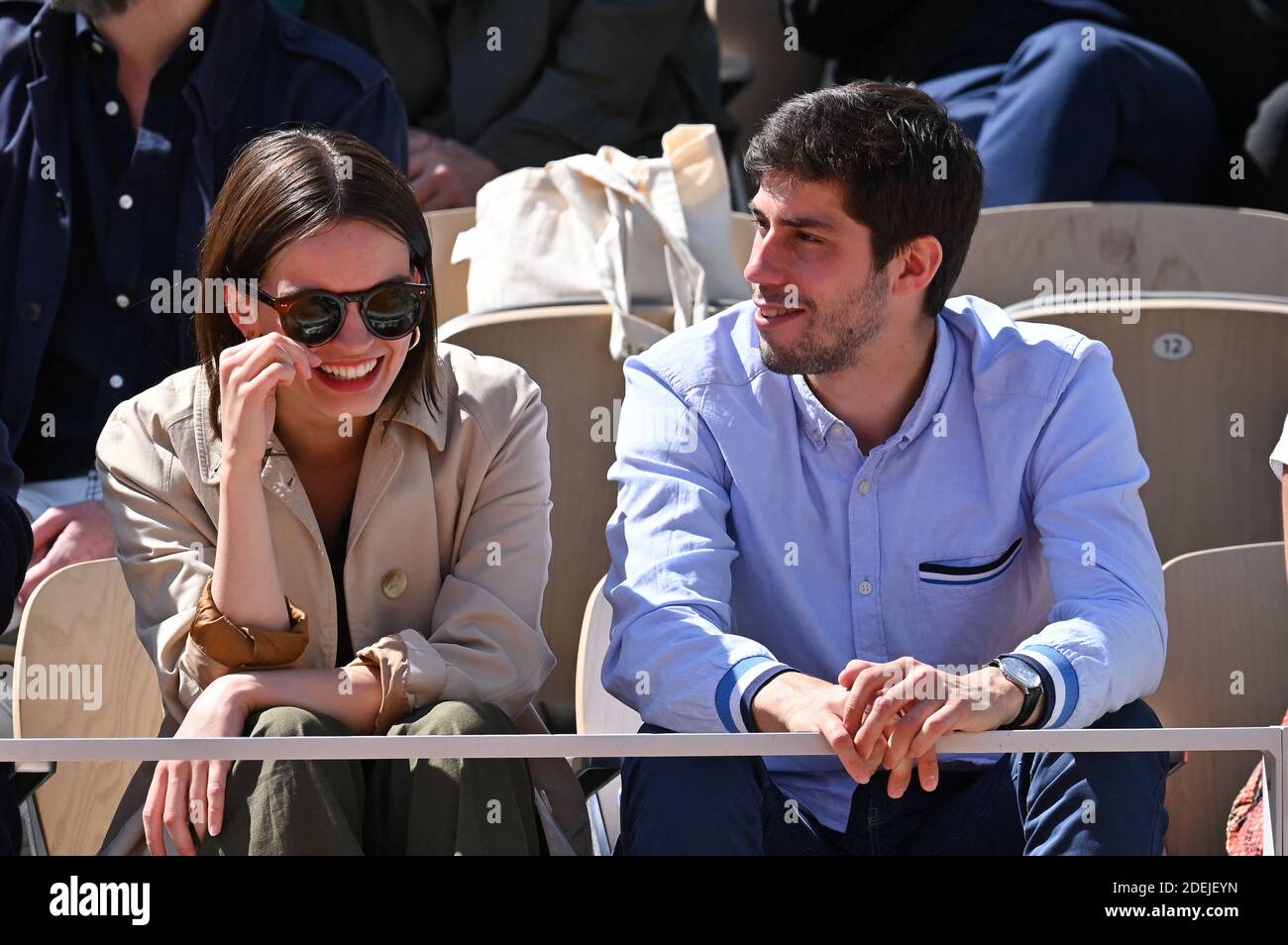 Emma Mackey attends the 2019 French Tennis Open - Day Fourteen in