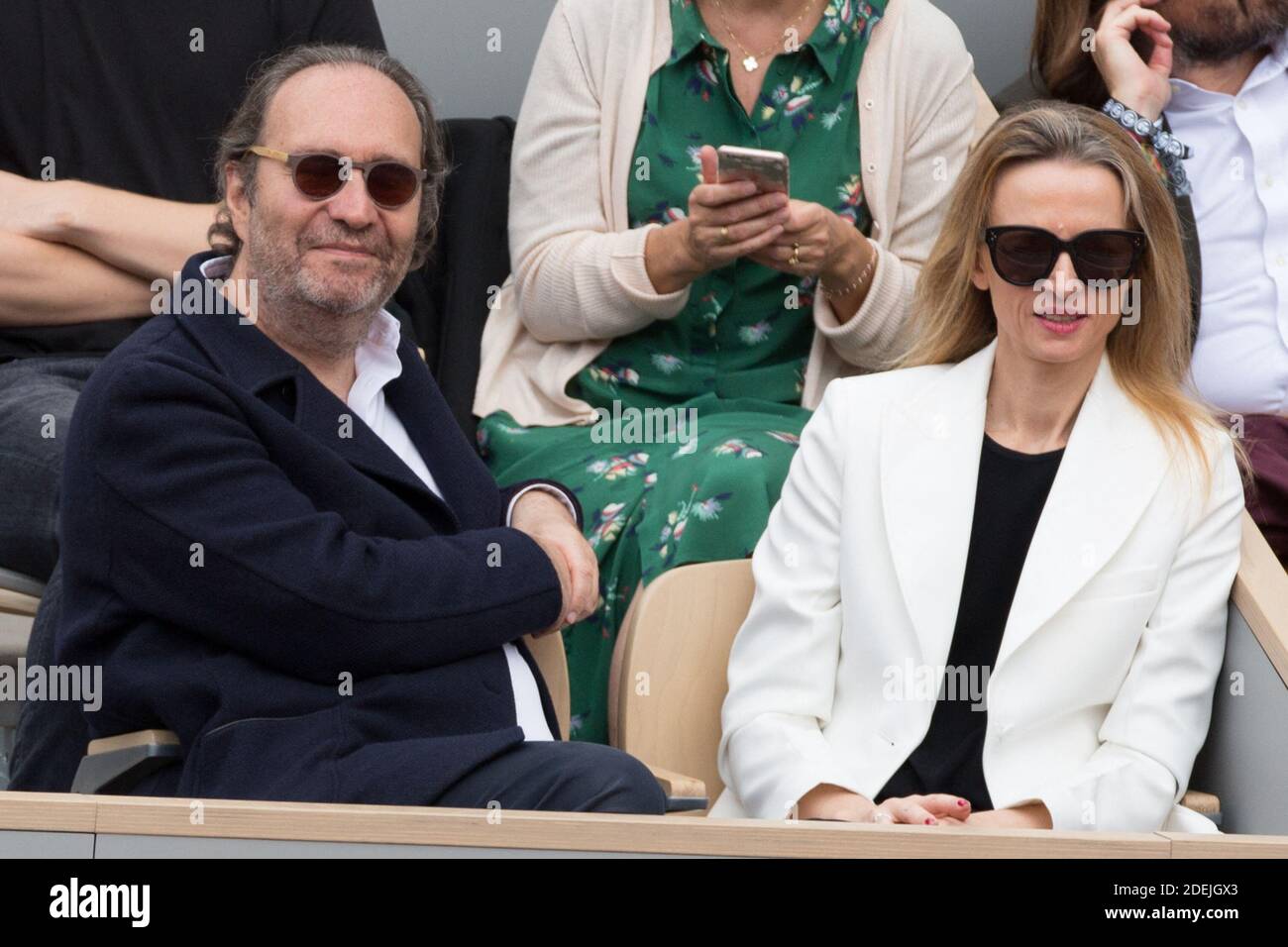 Xavier NIEL & Delphine ARNAULT @ Paris Fashion Week 8 mars 2015