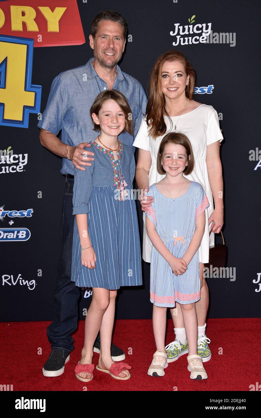Alyson Hannigan attends the premiere of Disney and Pixar's "Toy Story 4