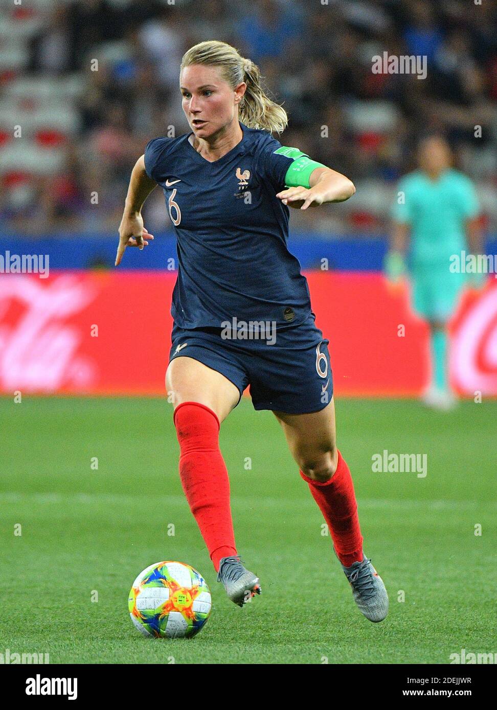 France's Amandine Henry during the group A match between France and Norway  at the 2019 FIFA