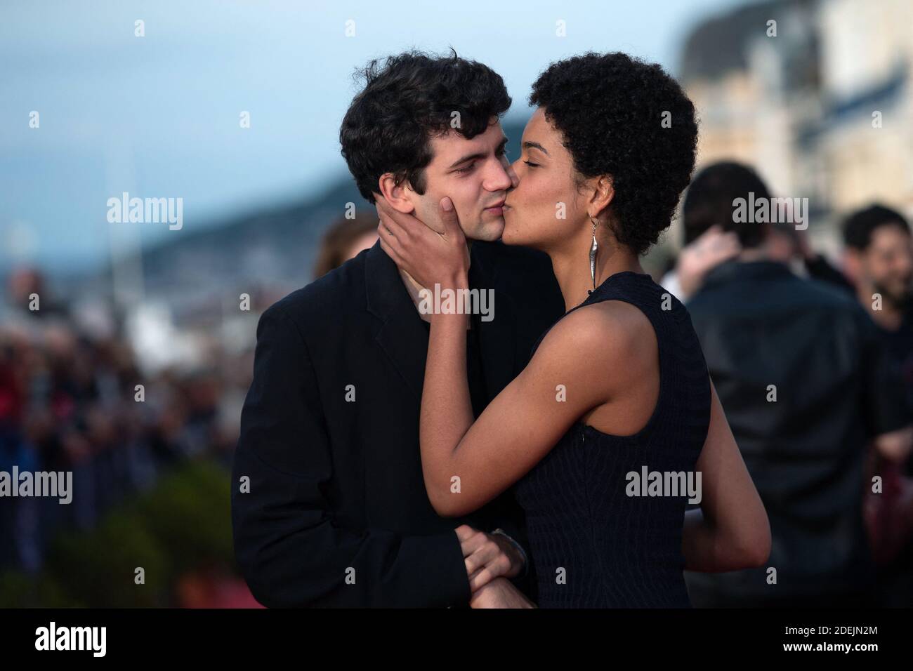 Timothy Robart Thimothee Robart and his girlfriend attending the red carpet during the ...