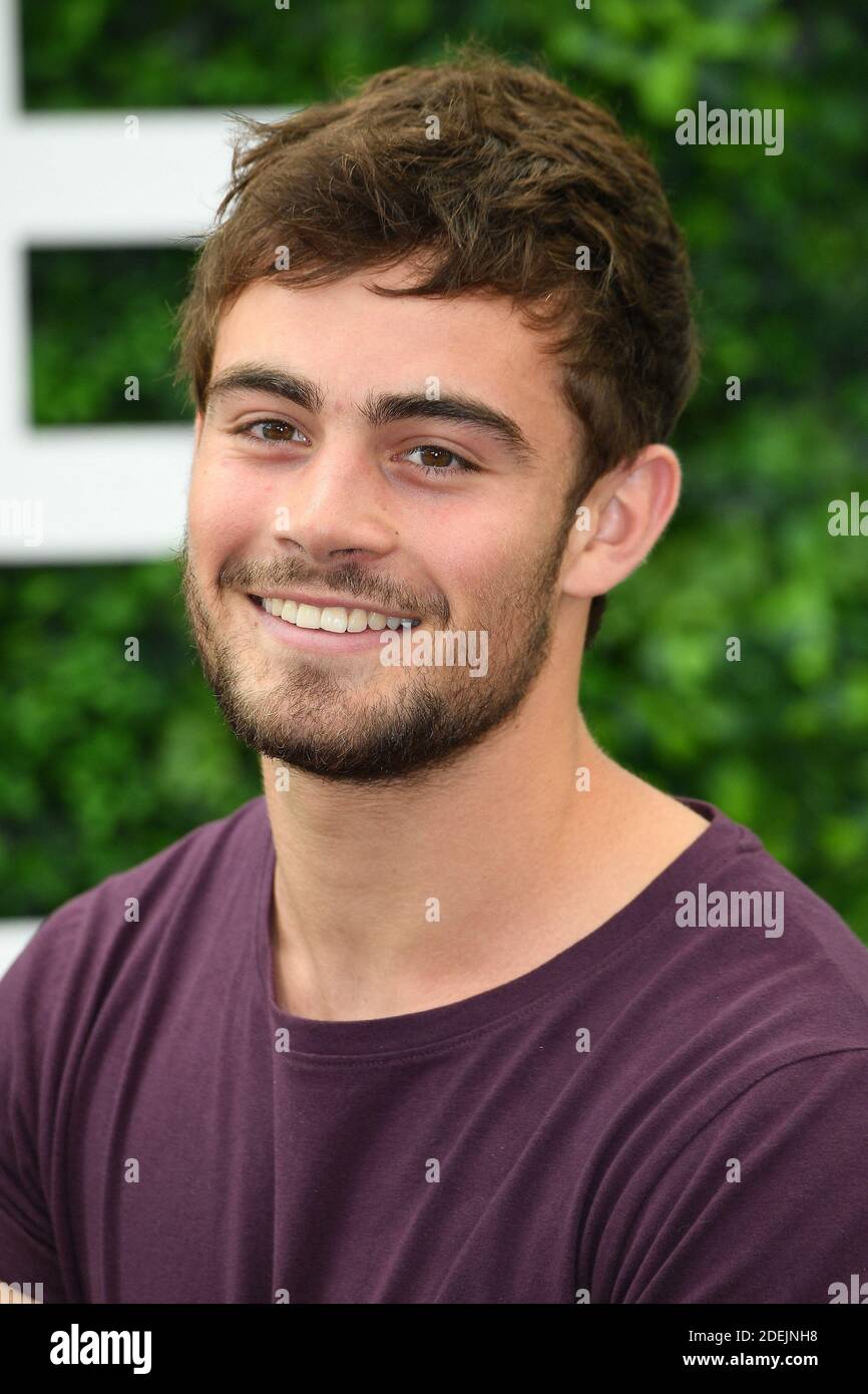 Clement Remiens from the serie ' Demain Nous Appartient ' attends the ...