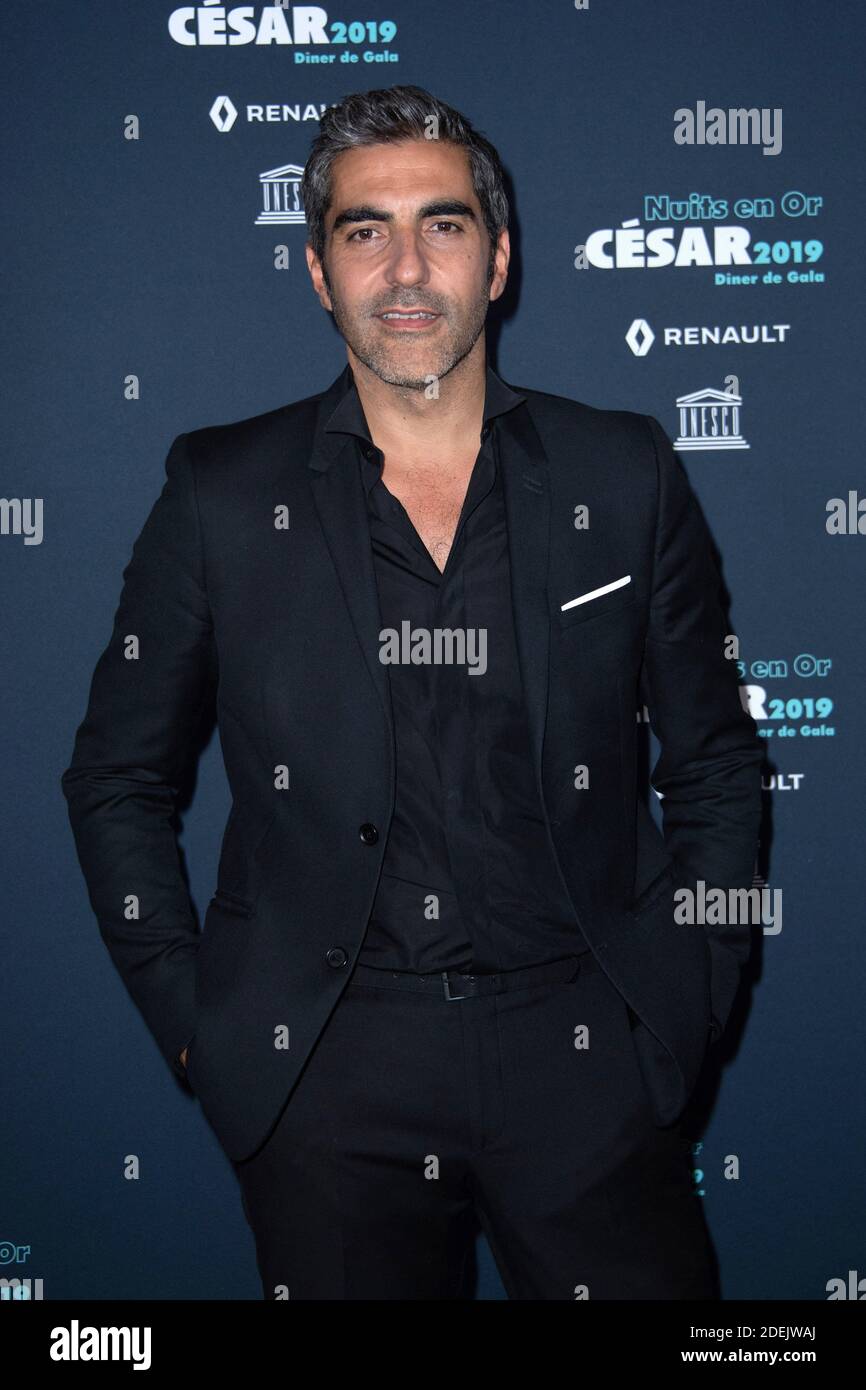 Ary Abittan attending the Les Nuits en Or 2019 Photocall at the Unesco in Paris, France on June 17, 2019. Photo by Aurore Marechal/ABACAPRESS.COM Stock Photo