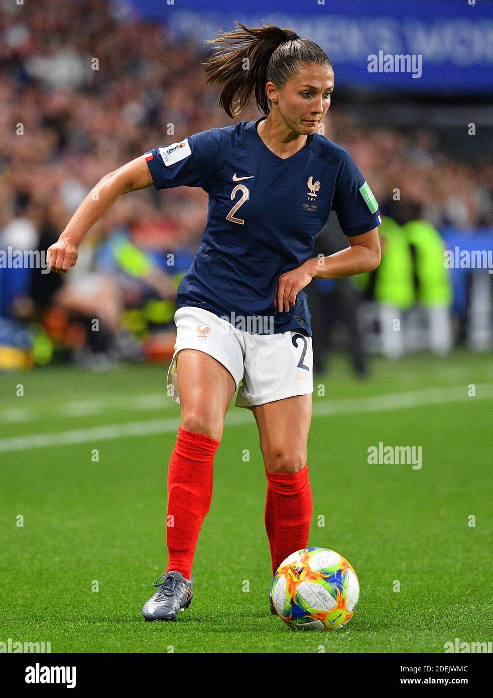 Eve Perisset during FIFA Women's World Cup France group A match Nigeria v  France on June 17, 2019 in Rennes , France. Photo by Christian  Liewig/ABACAPRESS.COM Stock Photo - Alamy