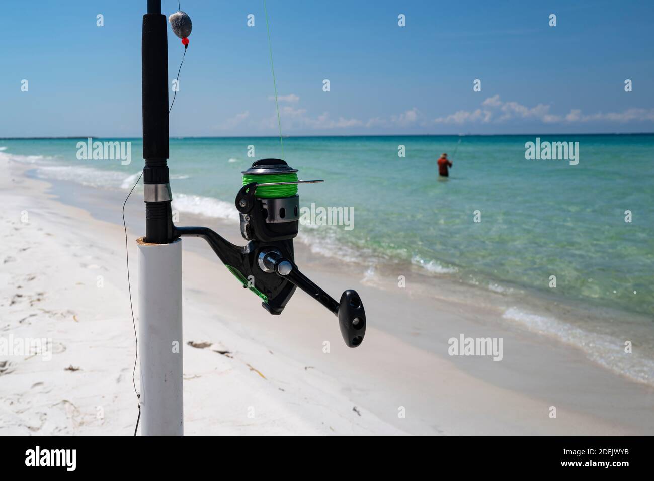 Deep Sea Fishing Rod High Resolution Stock Photography And Images Alamy