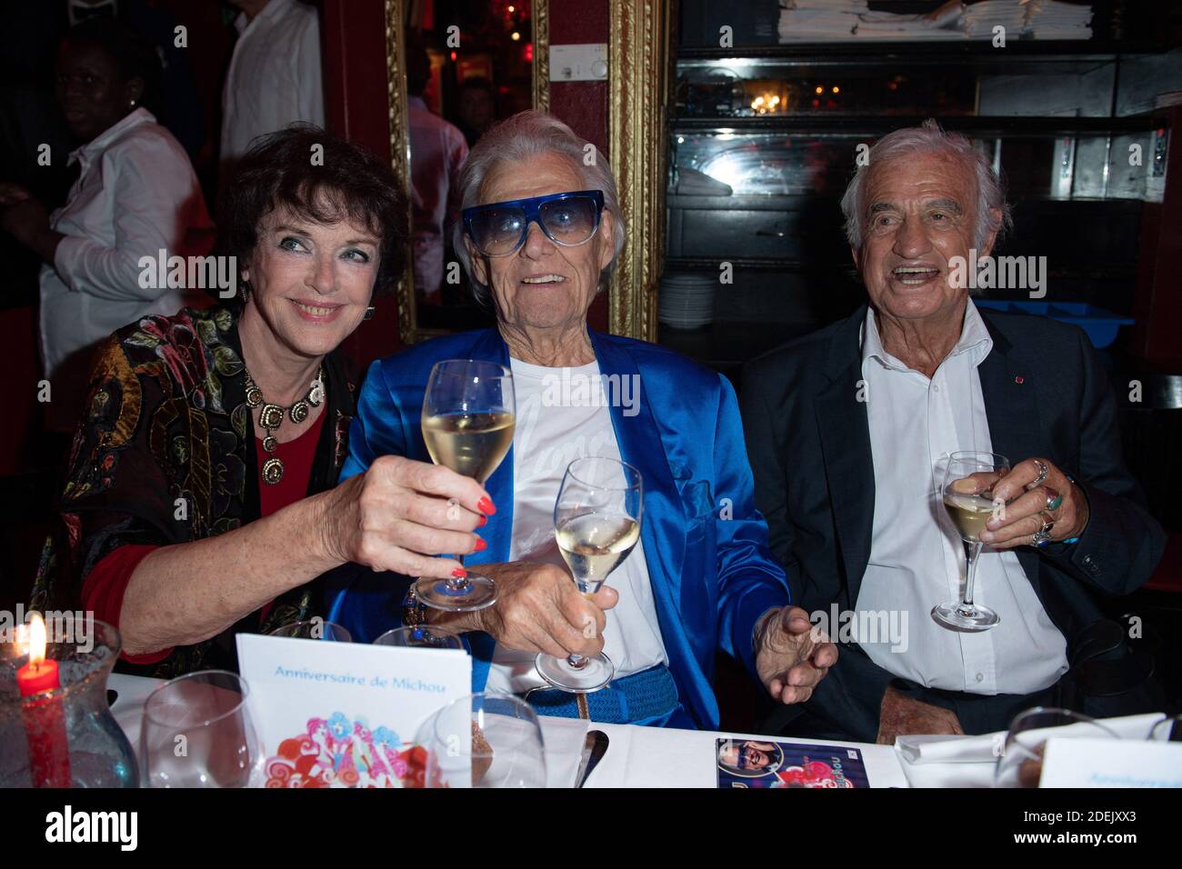 Anny Duperey Michou And Jean Paul Belmondo Attending Michou S th Birthday Party In Paris France On June 18 19 Photo By Aurore Marechal Abacapress Com Stock Photo Alamy
