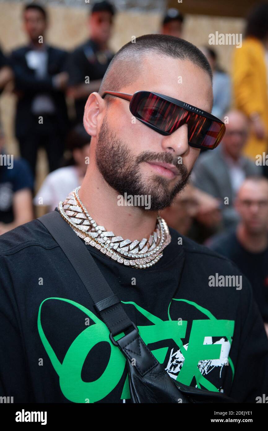 Maluma is seen outside Off White during Paris Fashion Week - Menswear  News Photo - Getty Images