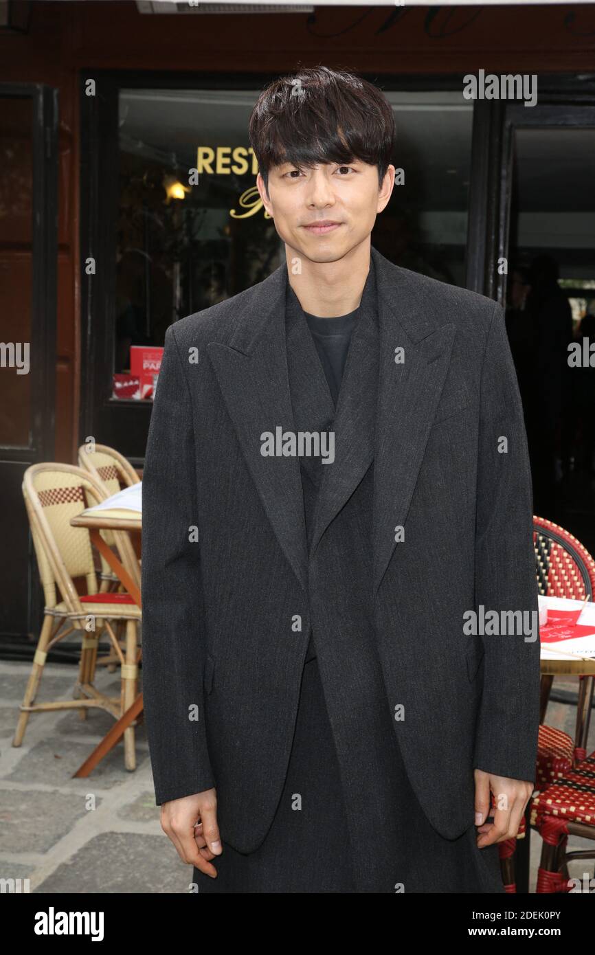 Gong Yoo attending the Louis Vuitton Menswear Spring Summer 2020 Front Row  as part of Paris Fashion Week on June 20, 2019 in Paris, France. Photo by  Jerome Domine/ABACAPRESS.COM Stock Photo - Alamy