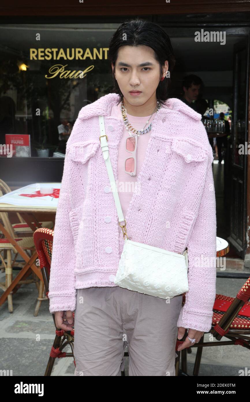 Kris Wu attending the Louis Vuitton Menswear Spring Summer 2020 Front Row  as part of Paris Fashion Week on June 20, 2019 in Paris, France. Photo by  Jerome Domine/ABACAPRESS.COM Stock Photo - Alamy