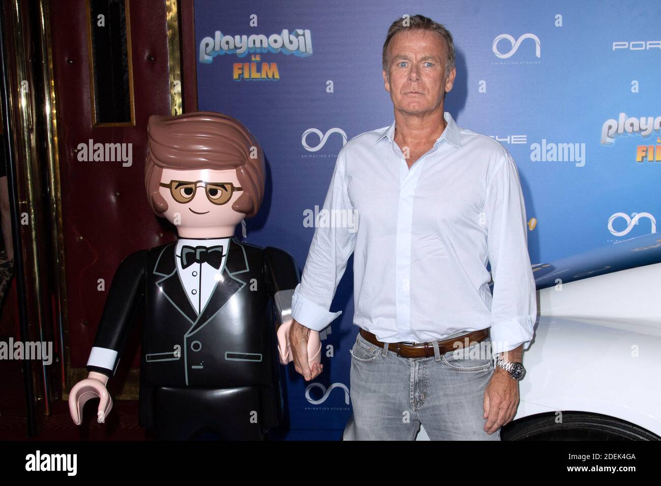 Franck Dubosc attending the Playmobil Le Film Premiere at the Grand Rex  cinema in Paris, France on June 23, 2019. Photo by Aurore  Marechal/ABACAPRESS.COM Stock Photo - Alamy