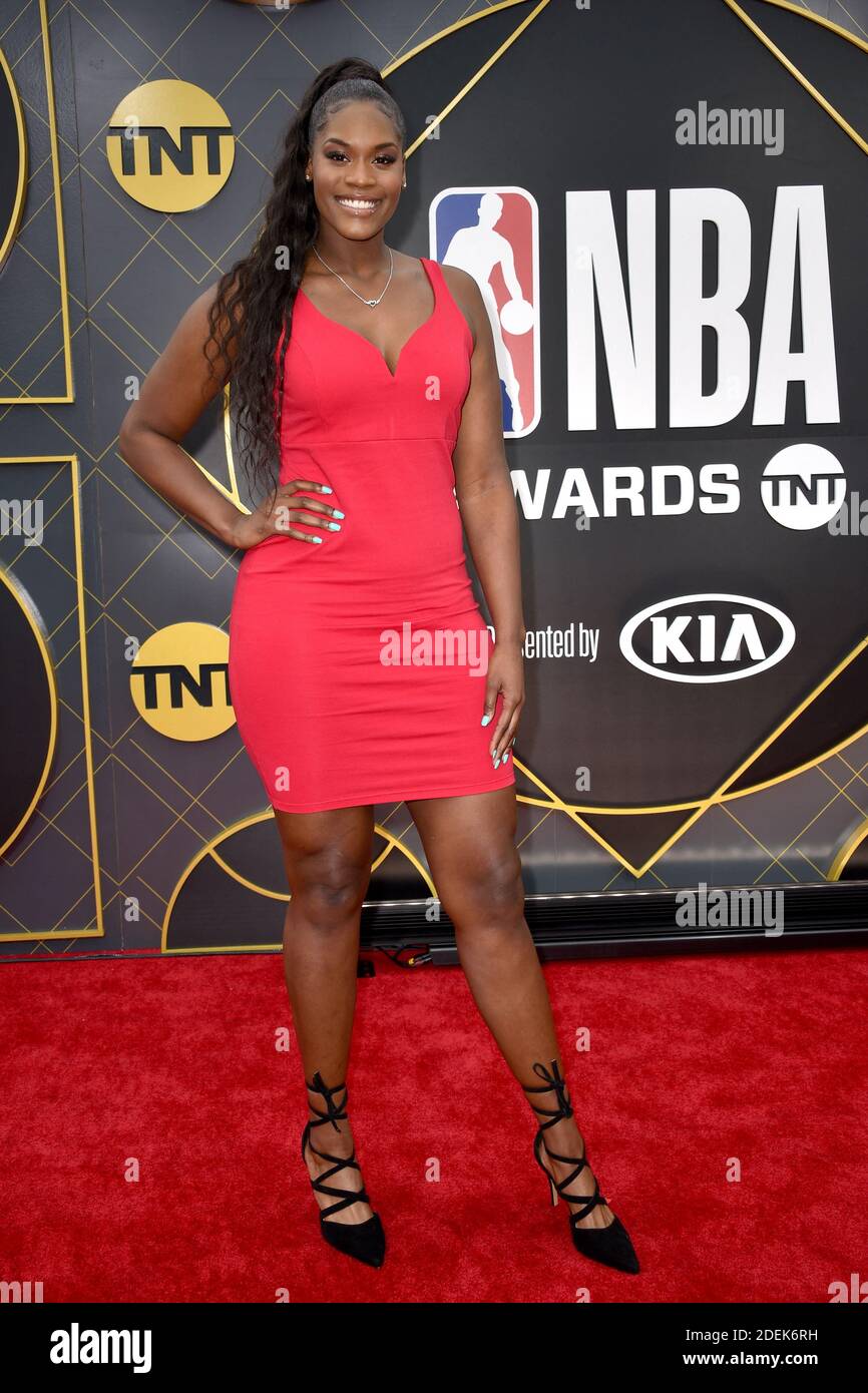 Kalani Brown attends the 2019 NBA Awards at Barker Hangar on June 24
