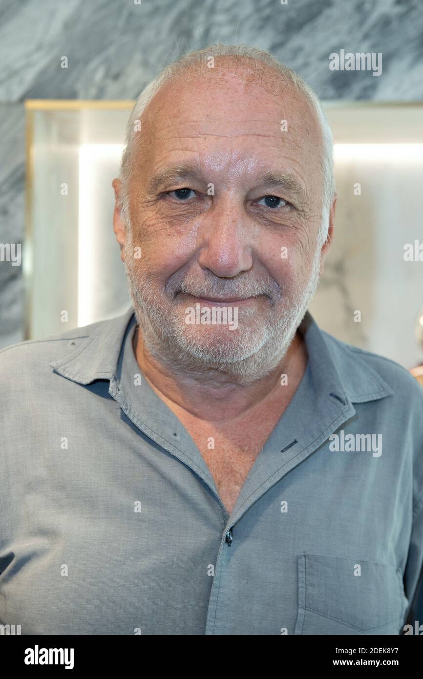 Francois Berleand attending the Fred Allard X LVUTETIA exhibition